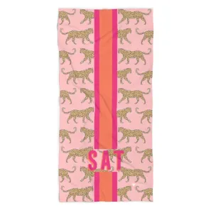 Leopard Beach Towel