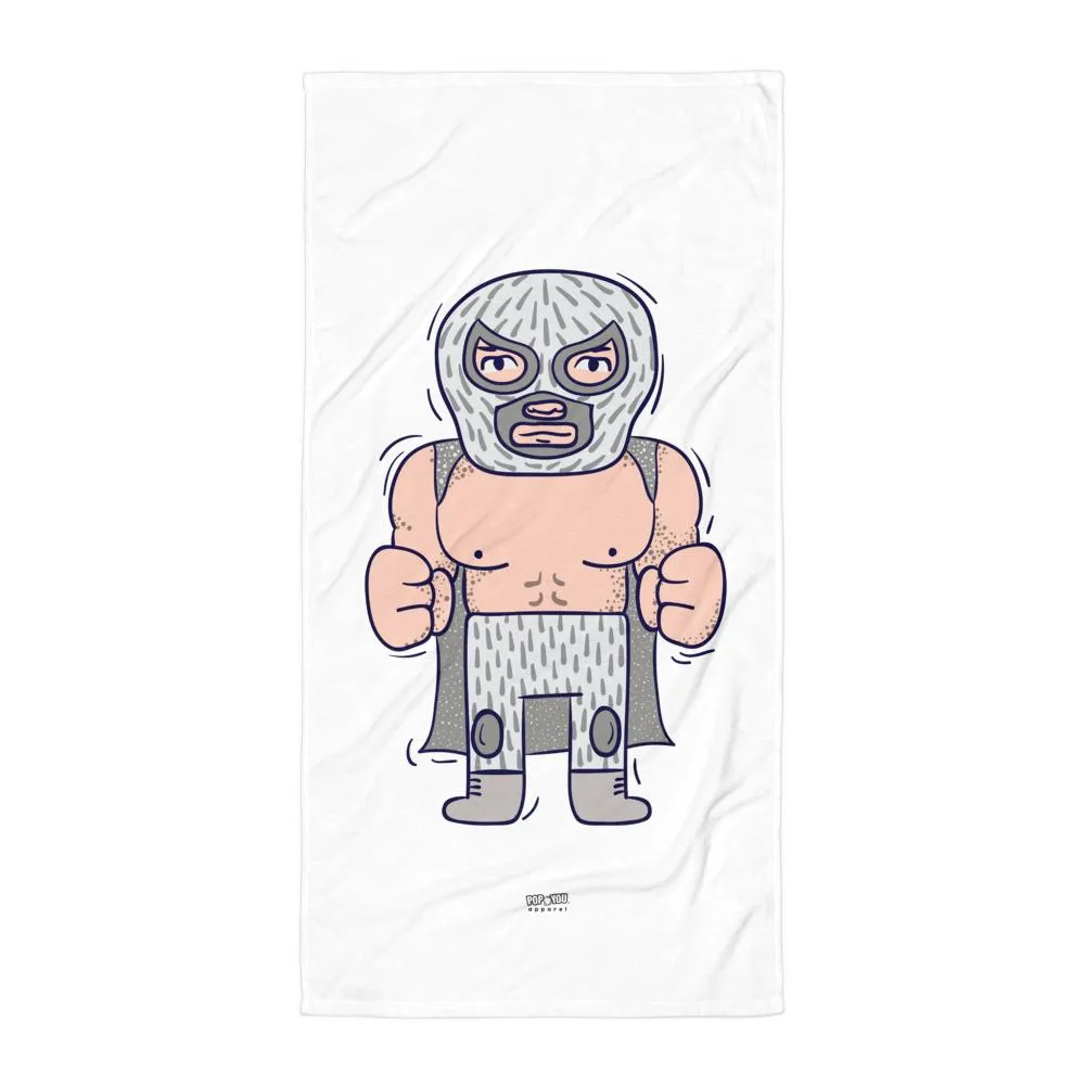 Luchador Beach Towel