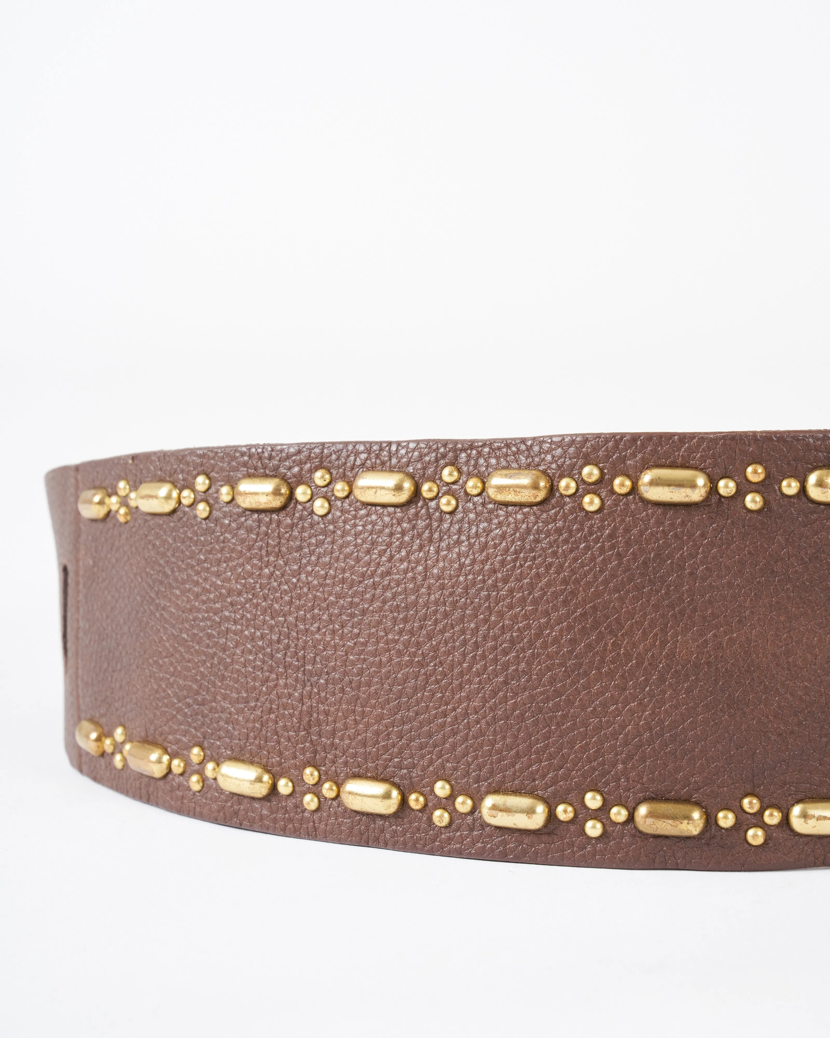 mara belt - brown nappa