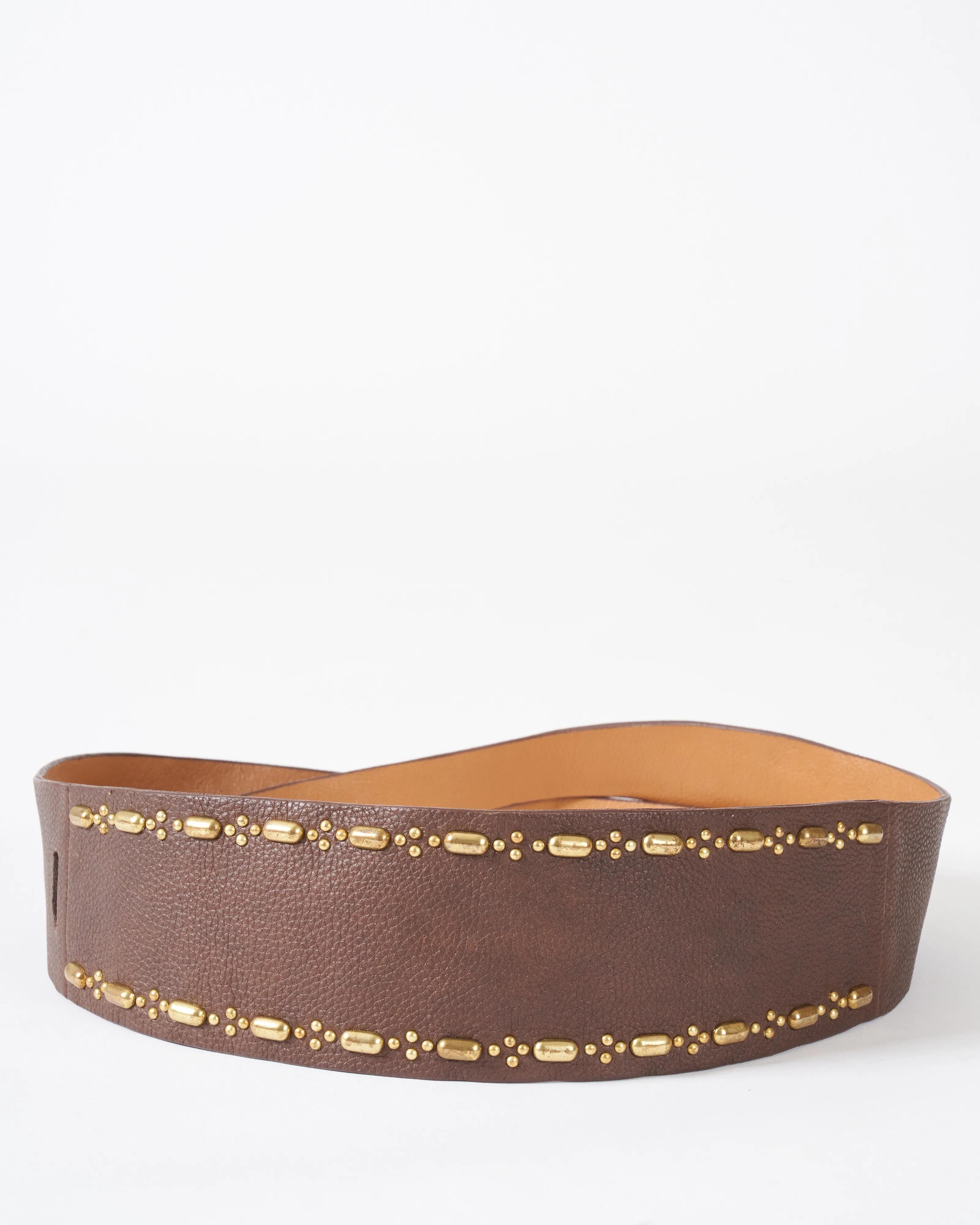 mara belt - brown nappa