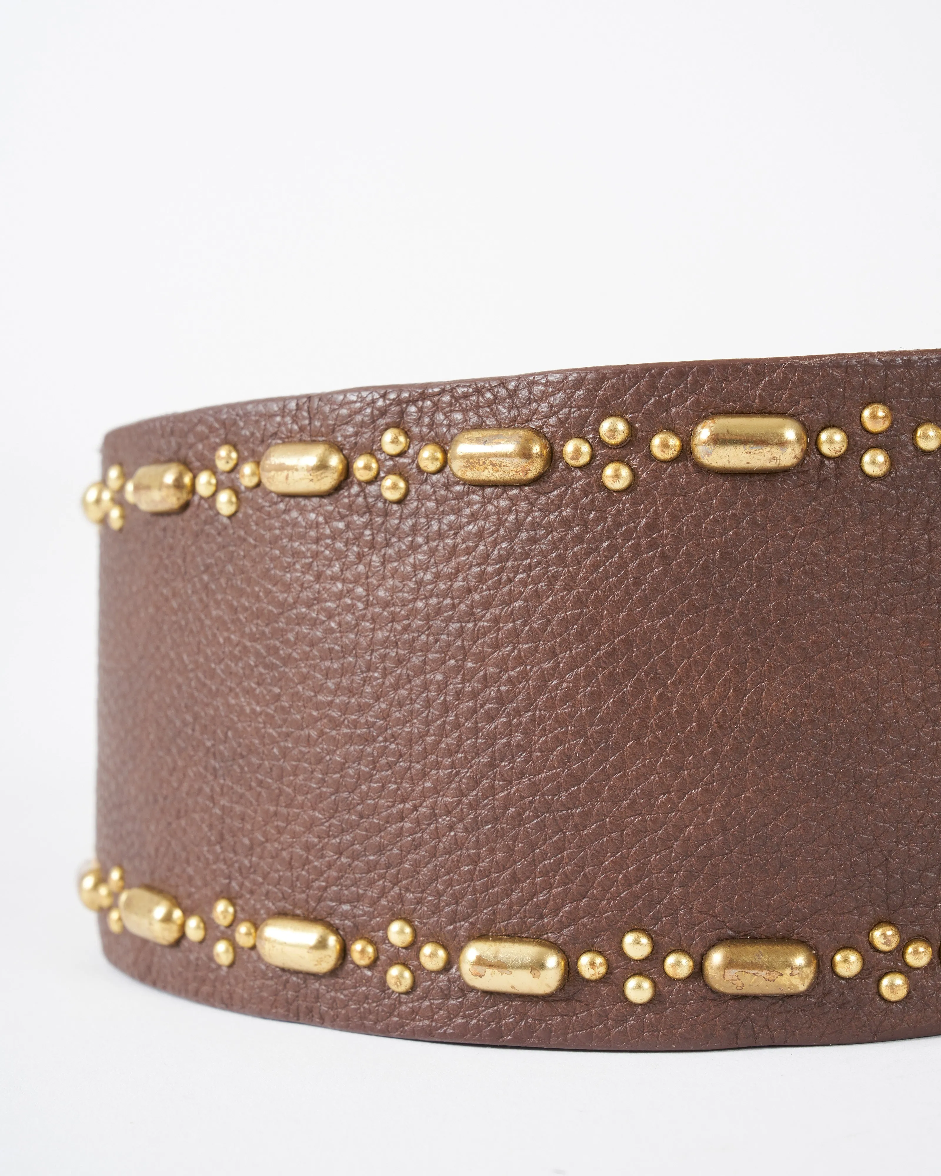 mara belt - brown nappa