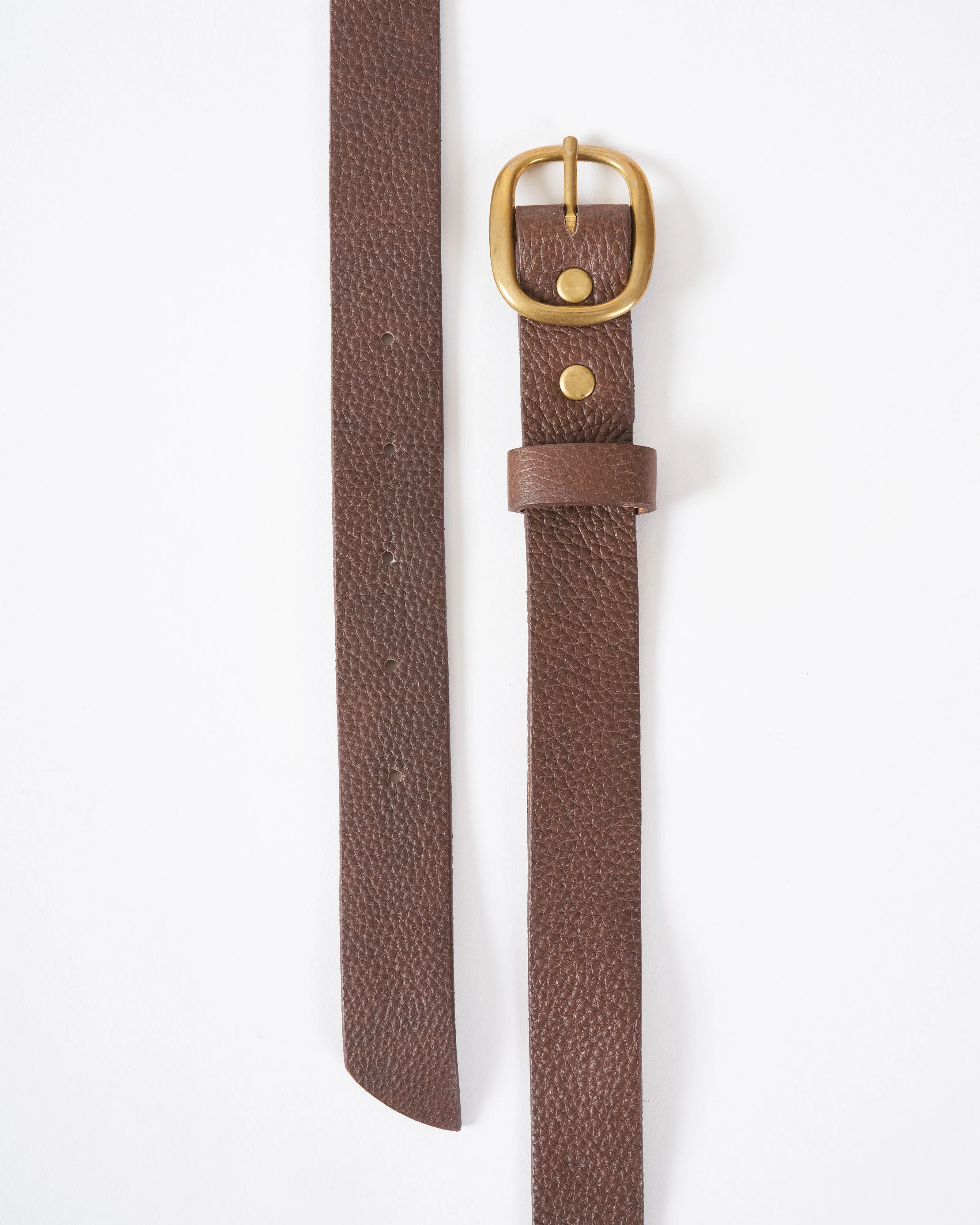 mara belt - brown nappa