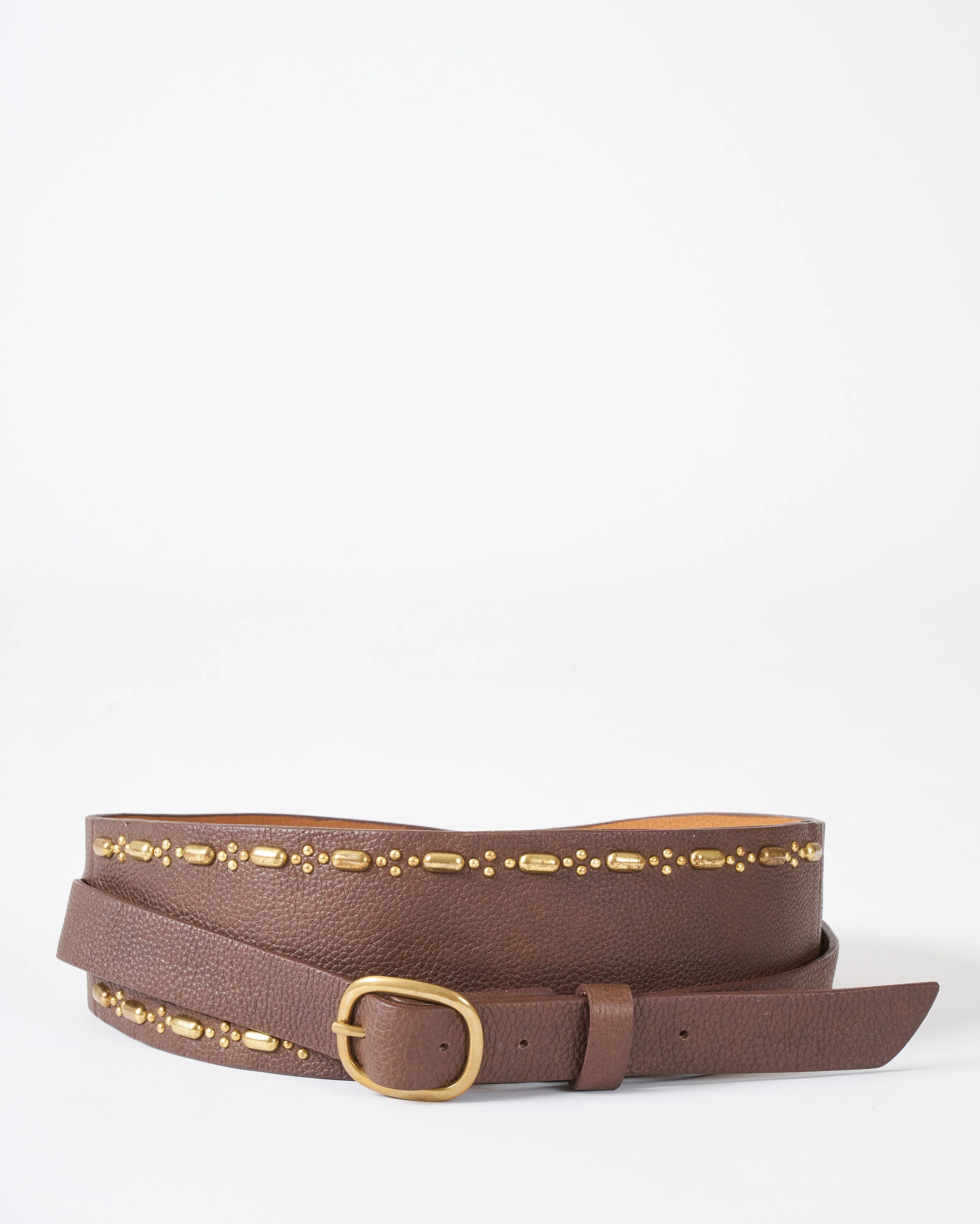 mara belt - brown nappa