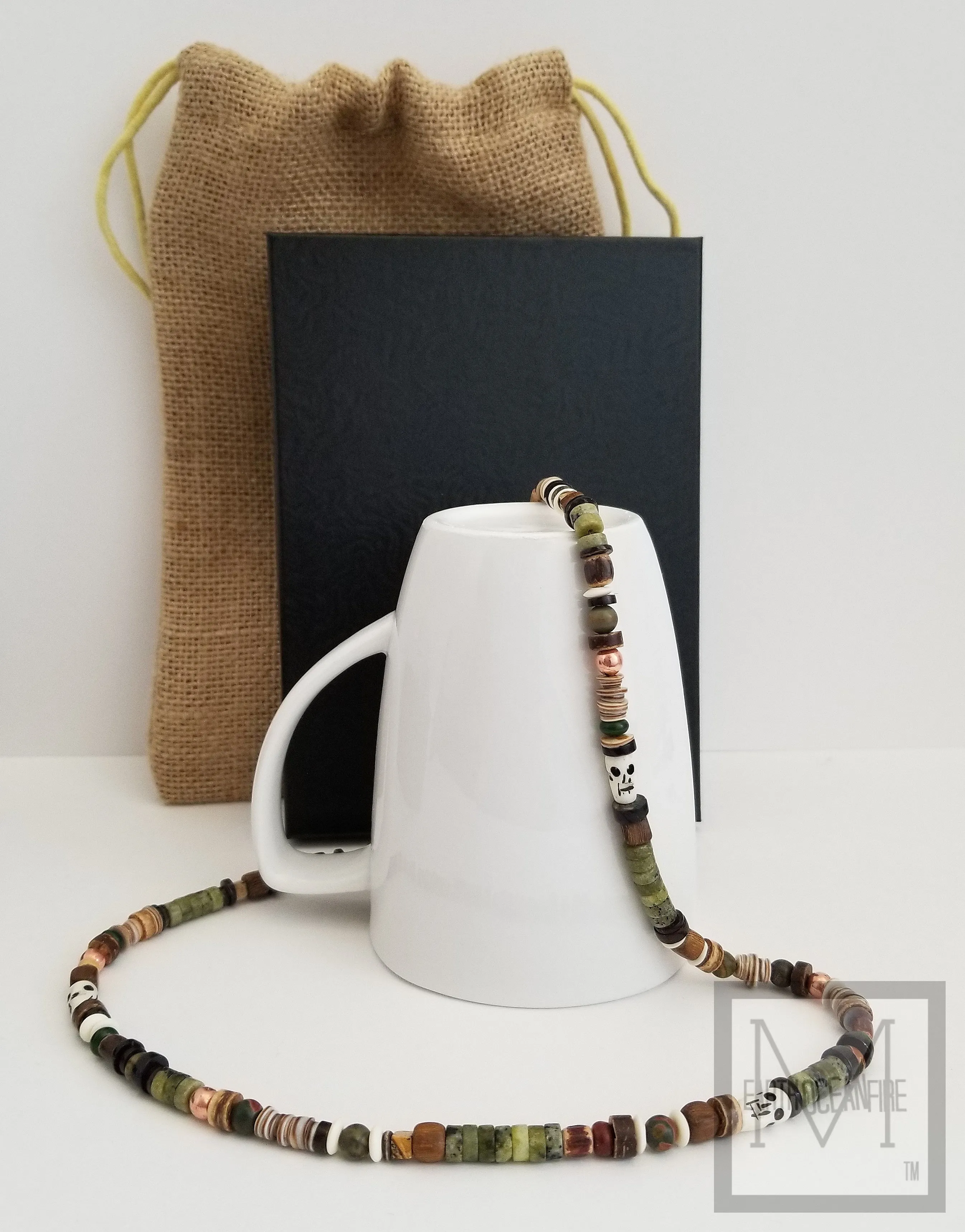 Men's Multicultural Earth Necklace