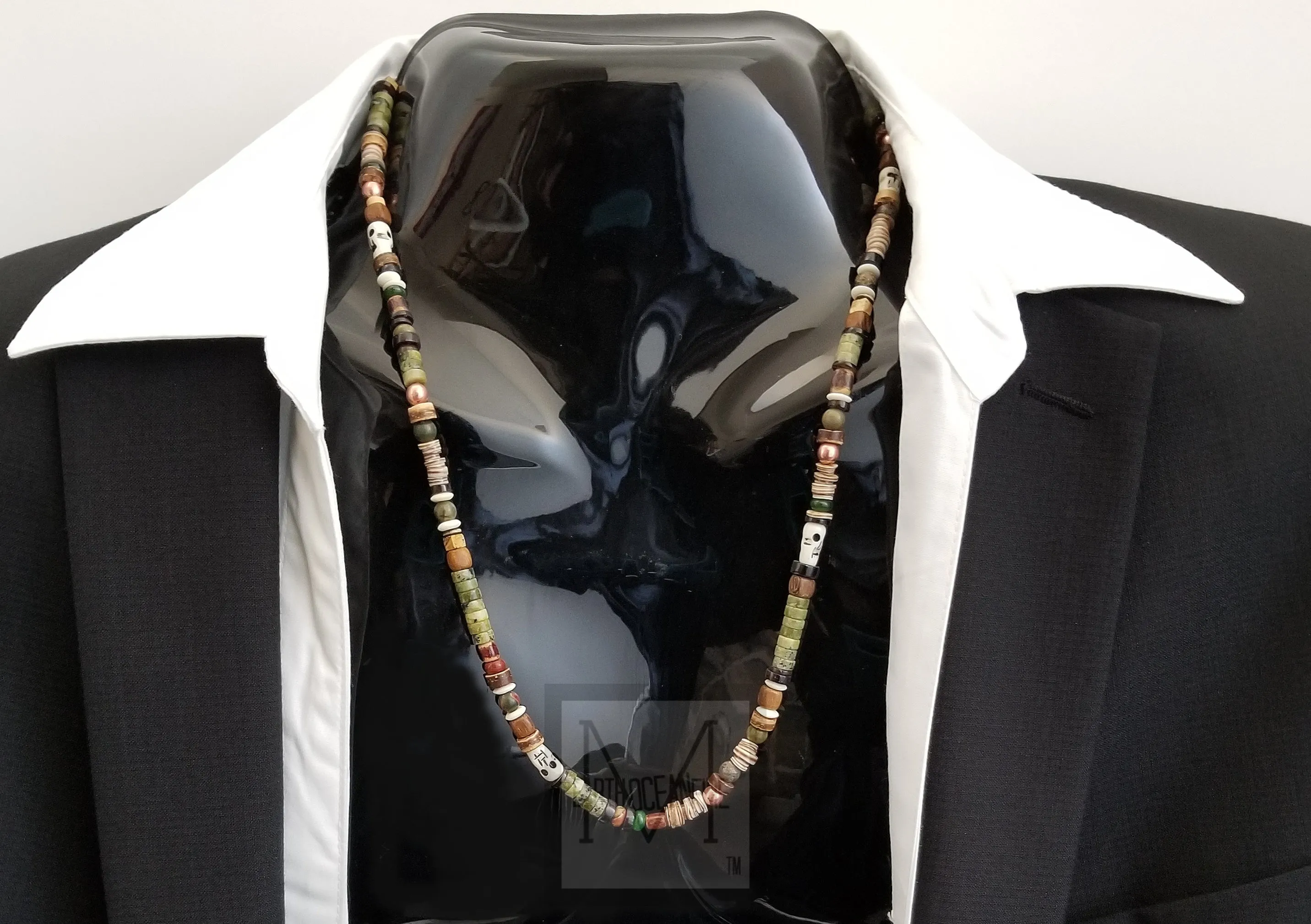 Men's Multicultural Earth Necklace