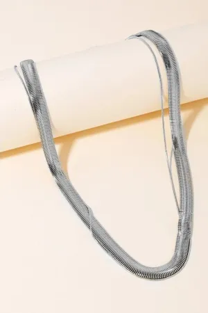 Metallic Snake Necklace