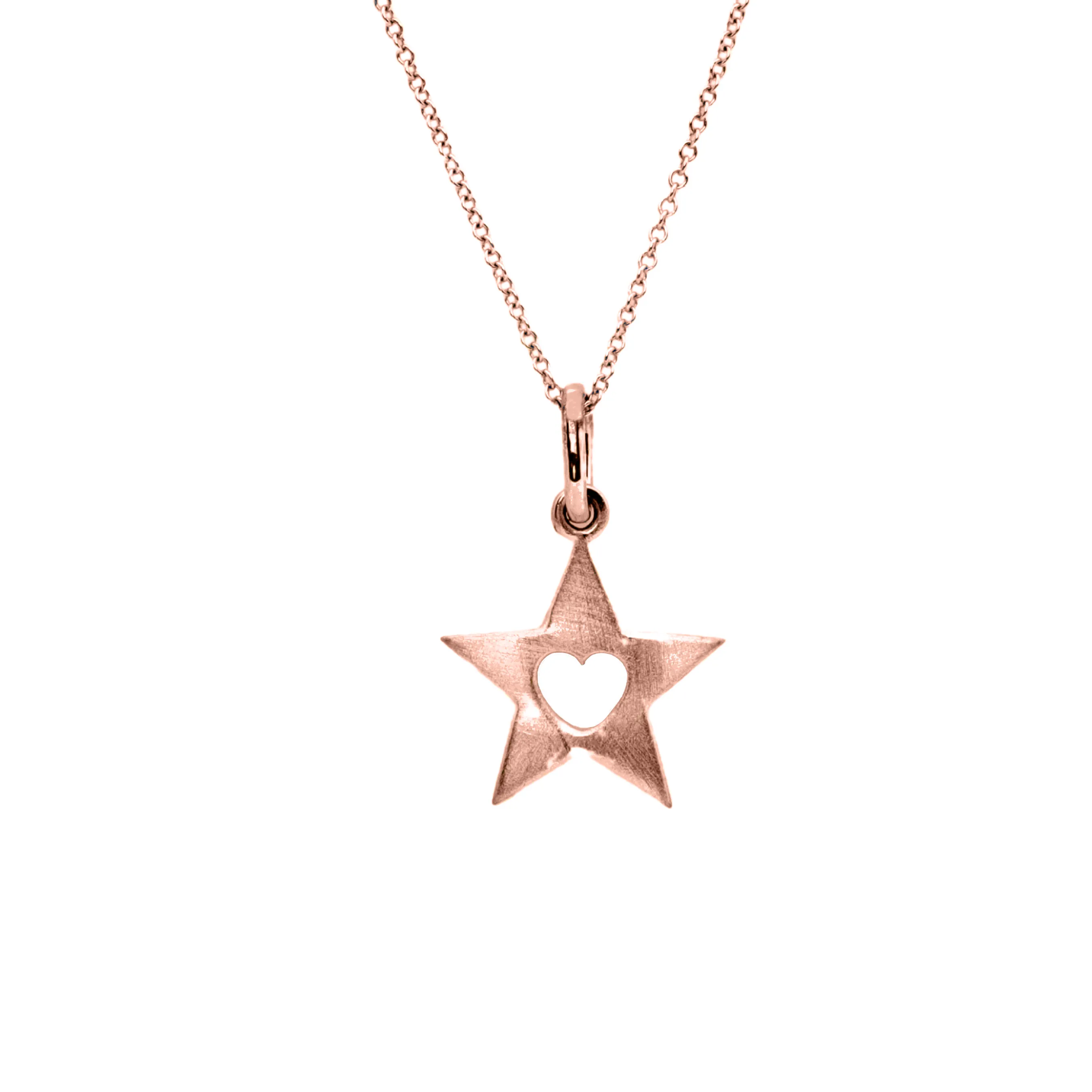 Mini 14K Solid Gold Twinkle Necklace