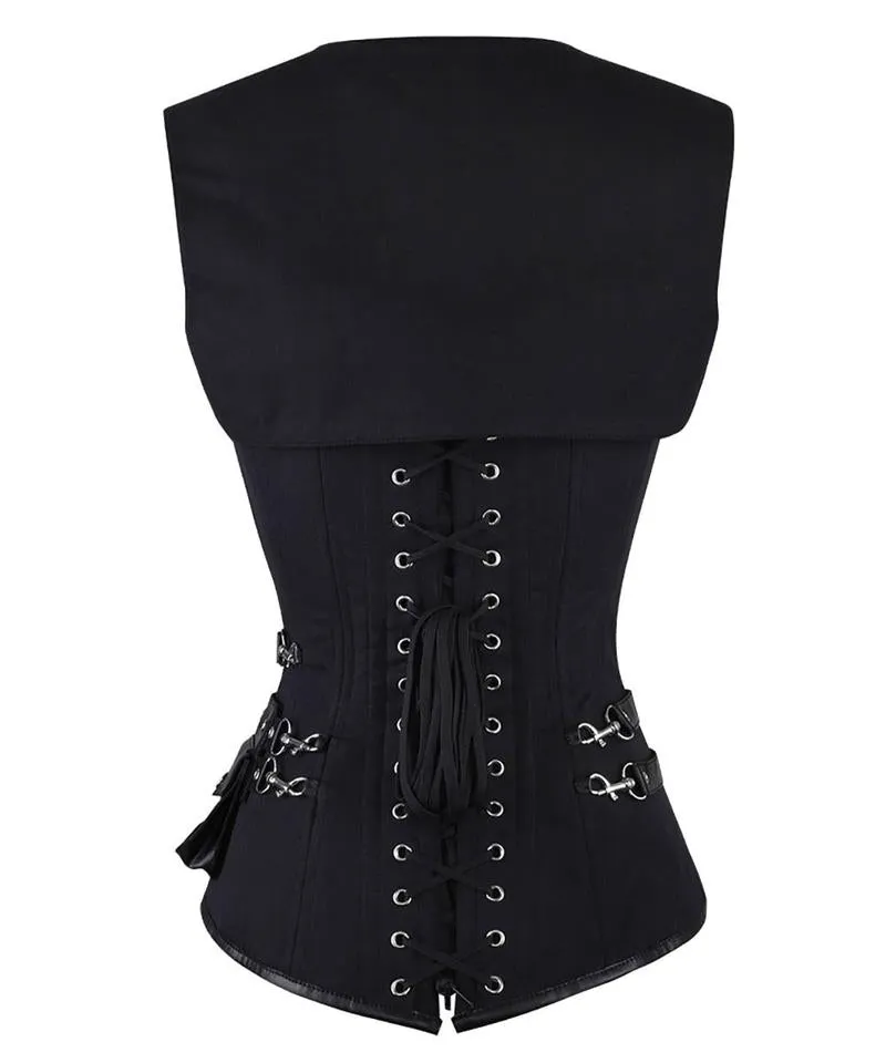 Mirka Gothic Overbust Reversible Corset