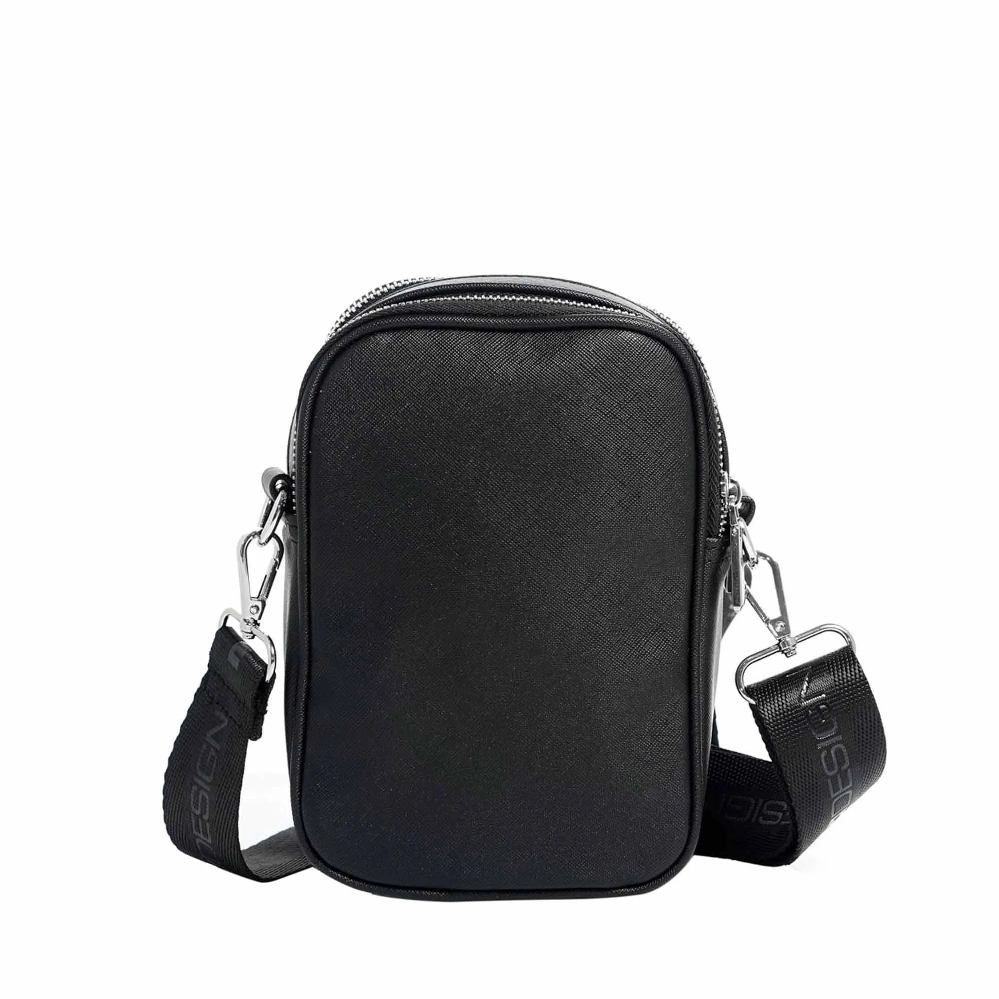 Momodesign Tracolla Business Unico in Saffiano Nero
