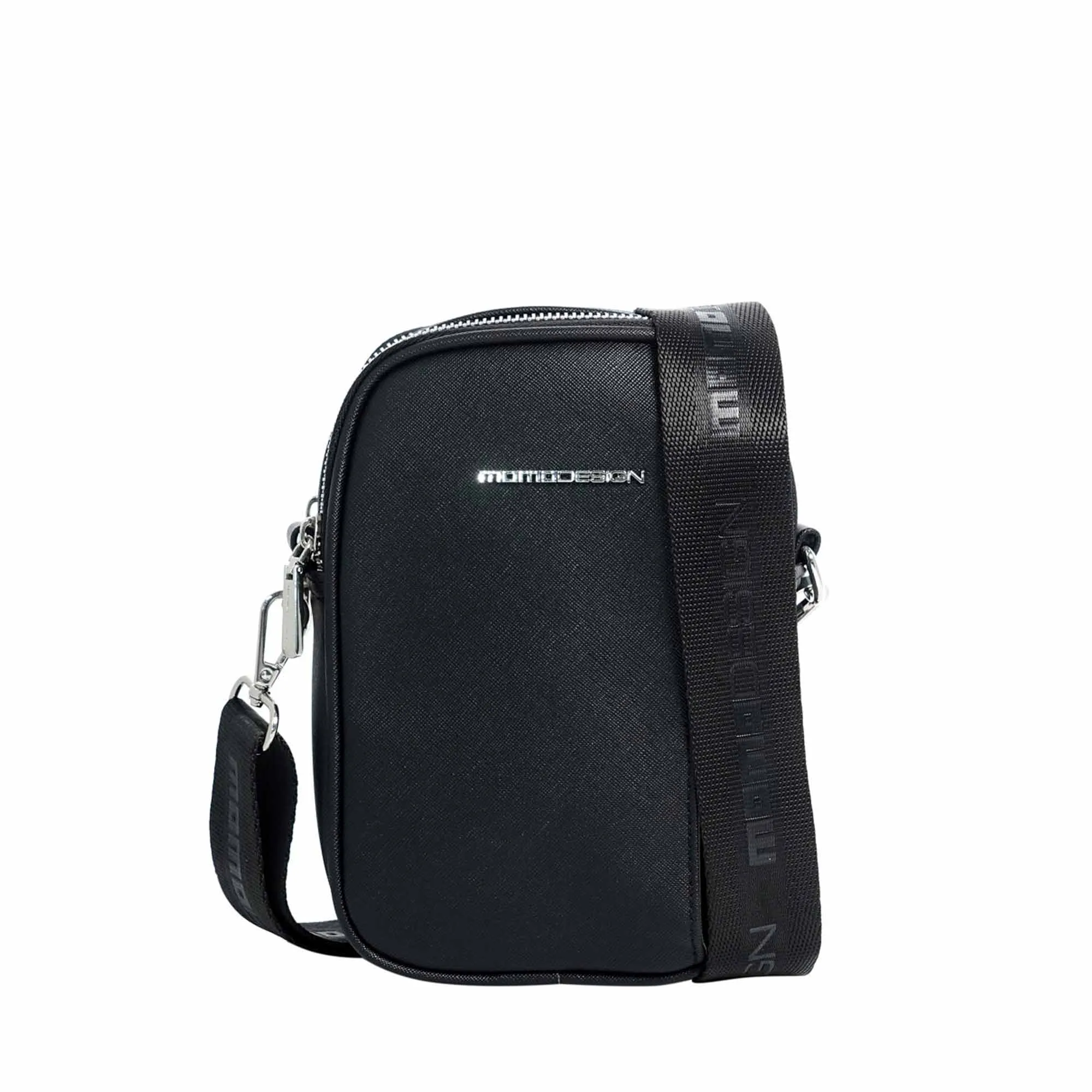 Momodesign Tracolla Business Unico in Saffiano Nero