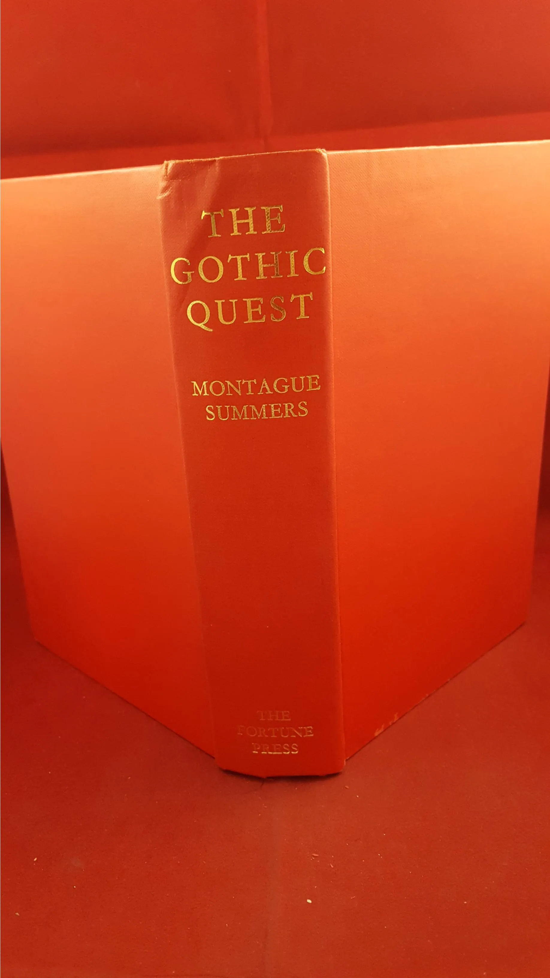 Montague Summers - The Gothic Quest, Fortune, 1969