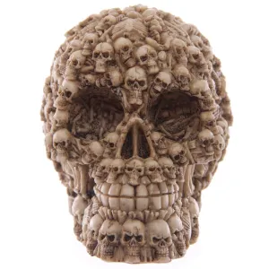 Multiple Skulls Head Decoration
