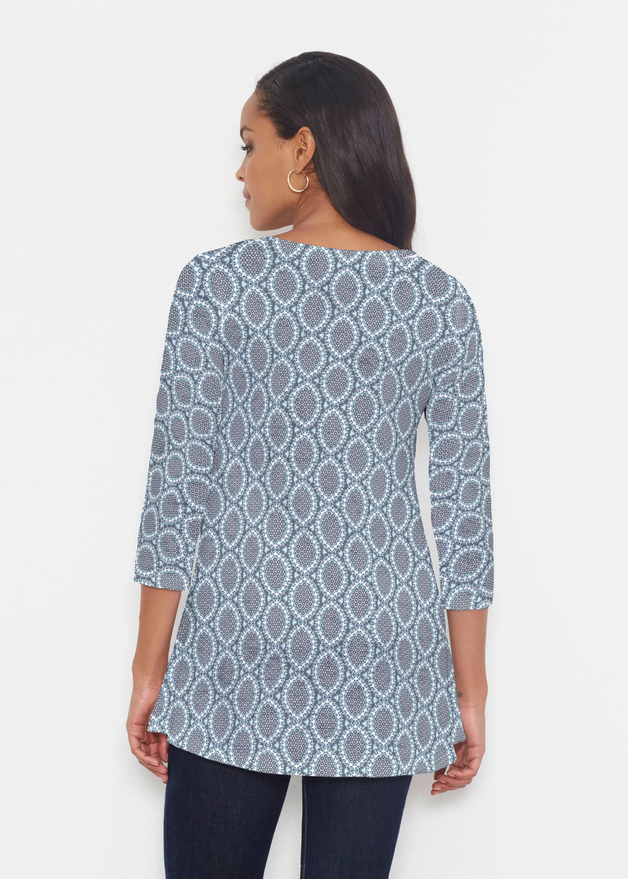 Namaste Lace (13370) ~ Katherine Hi-Lo Thermal Tunic