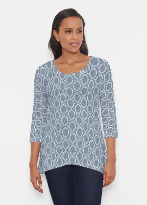 Namaste Lace (13370) ~ Katherine Hi-Lo Thermal Tunic