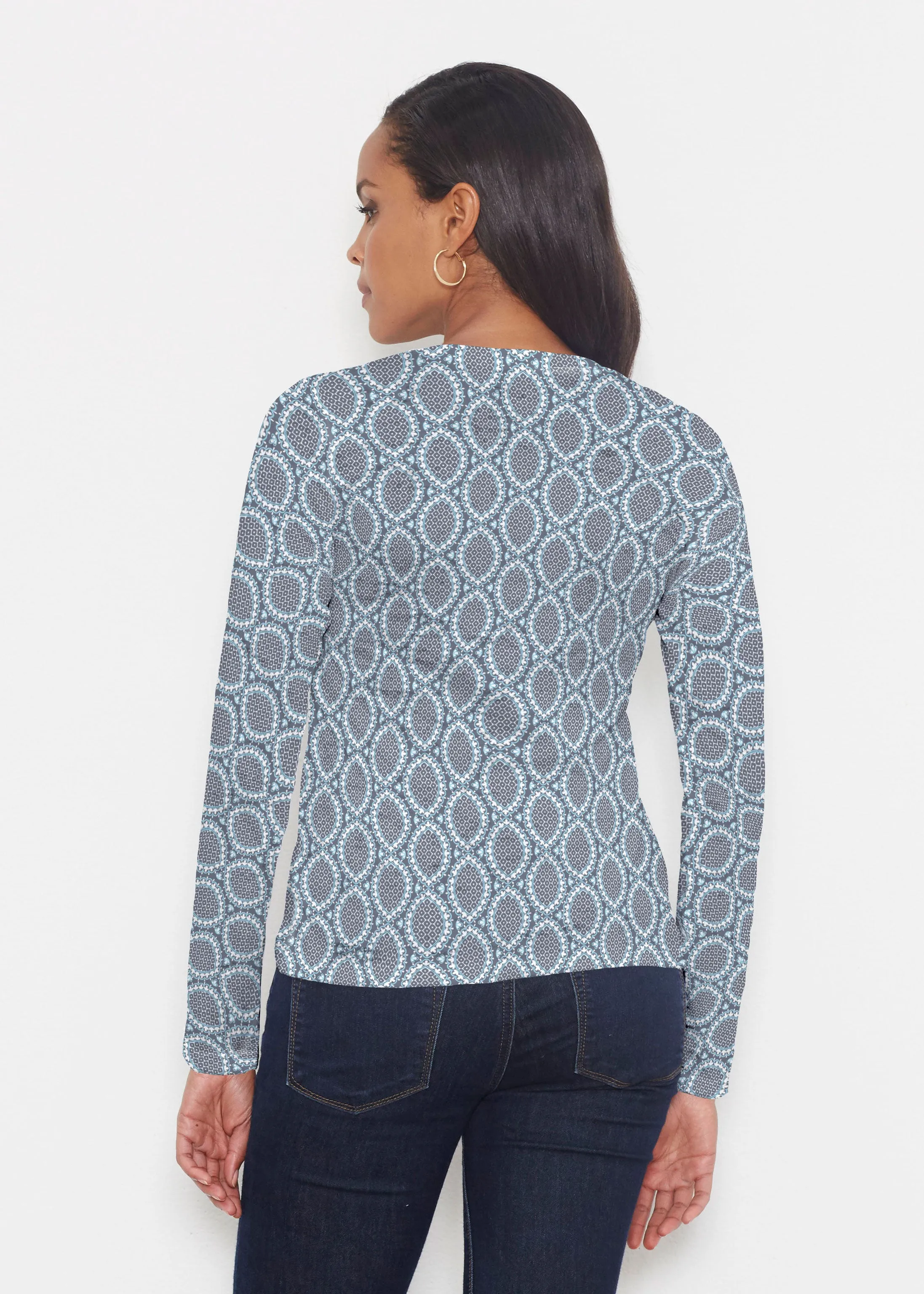 Namaste Lace (13370) ~ Signature Long Sleeve Crew Shirt
