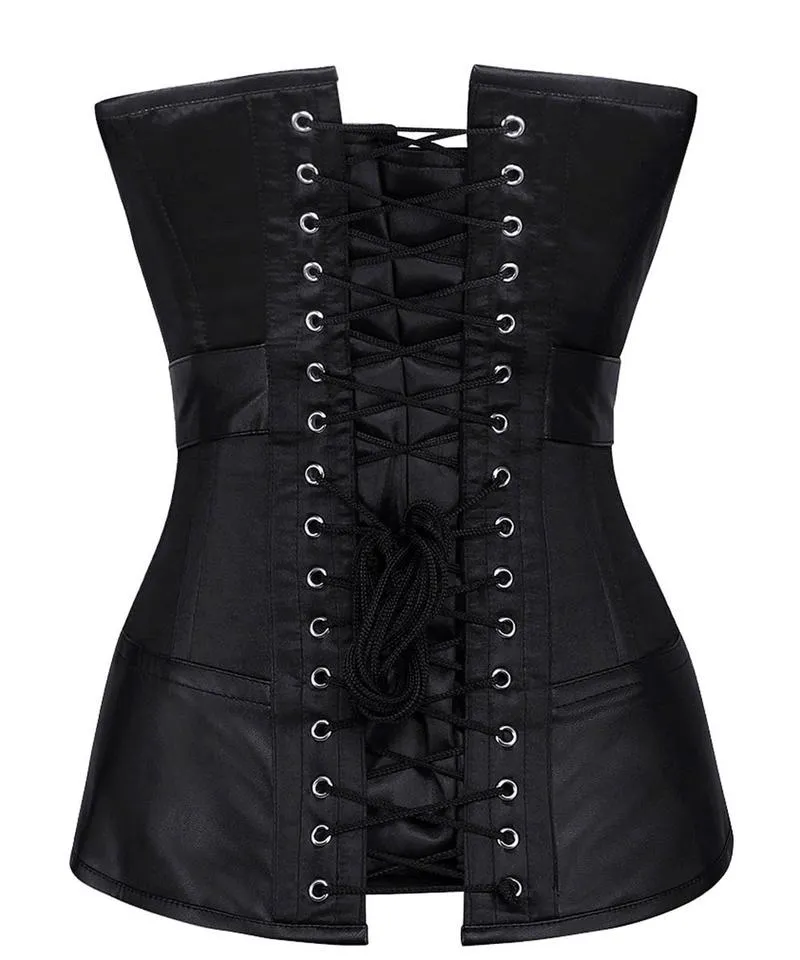 Nicole Overbust Gothic Steel Bone Corset