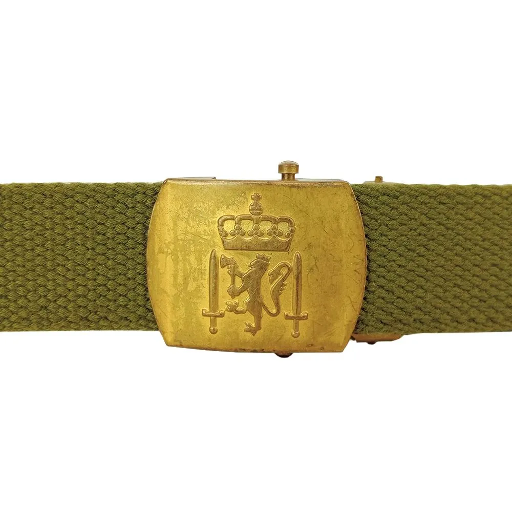 Norwegian Army Olive Drab Belt