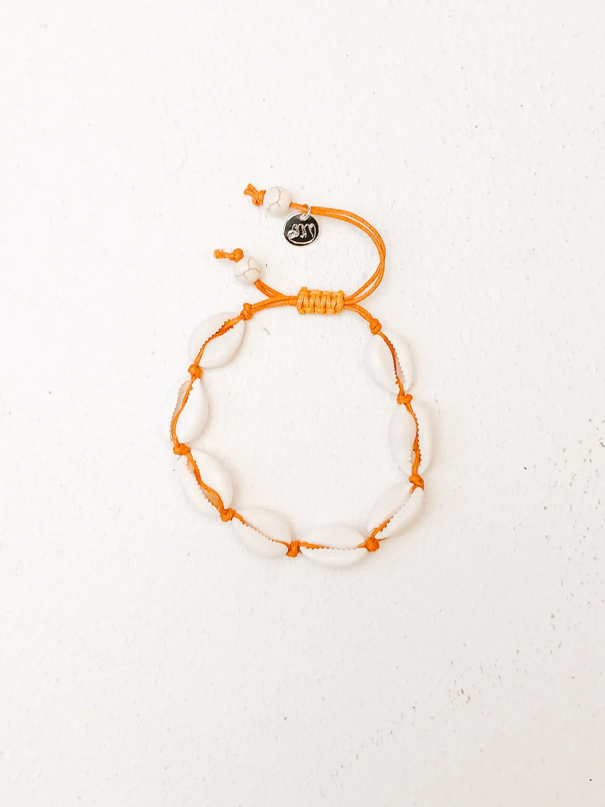 Orange Shell Bracelet
