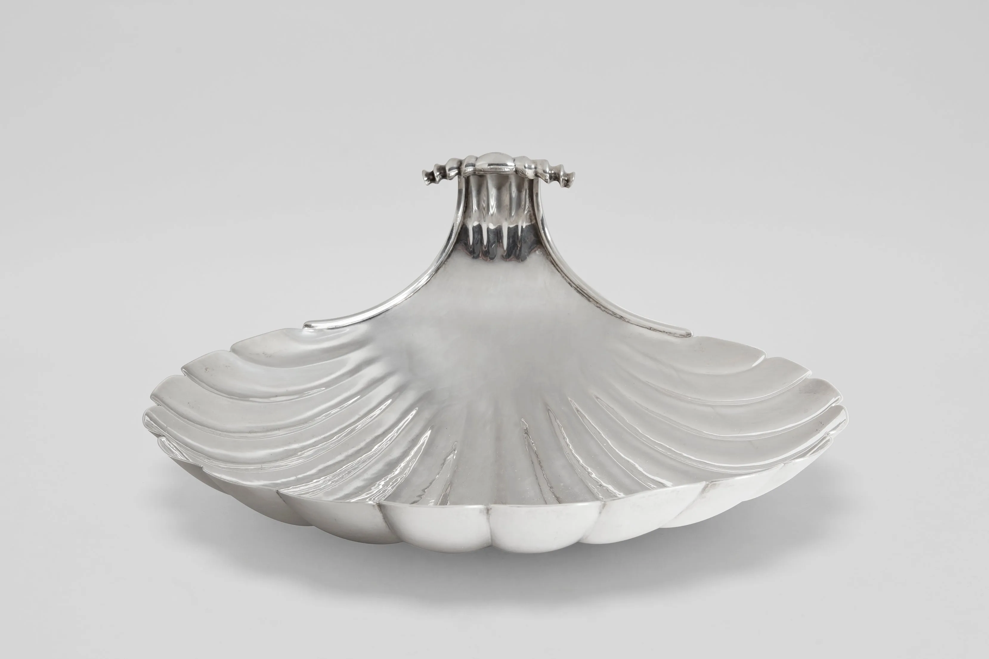 Pair of Large Sterling Porter Blanchard Shell Dishes