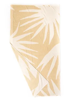 Palm Fan Natural Towel