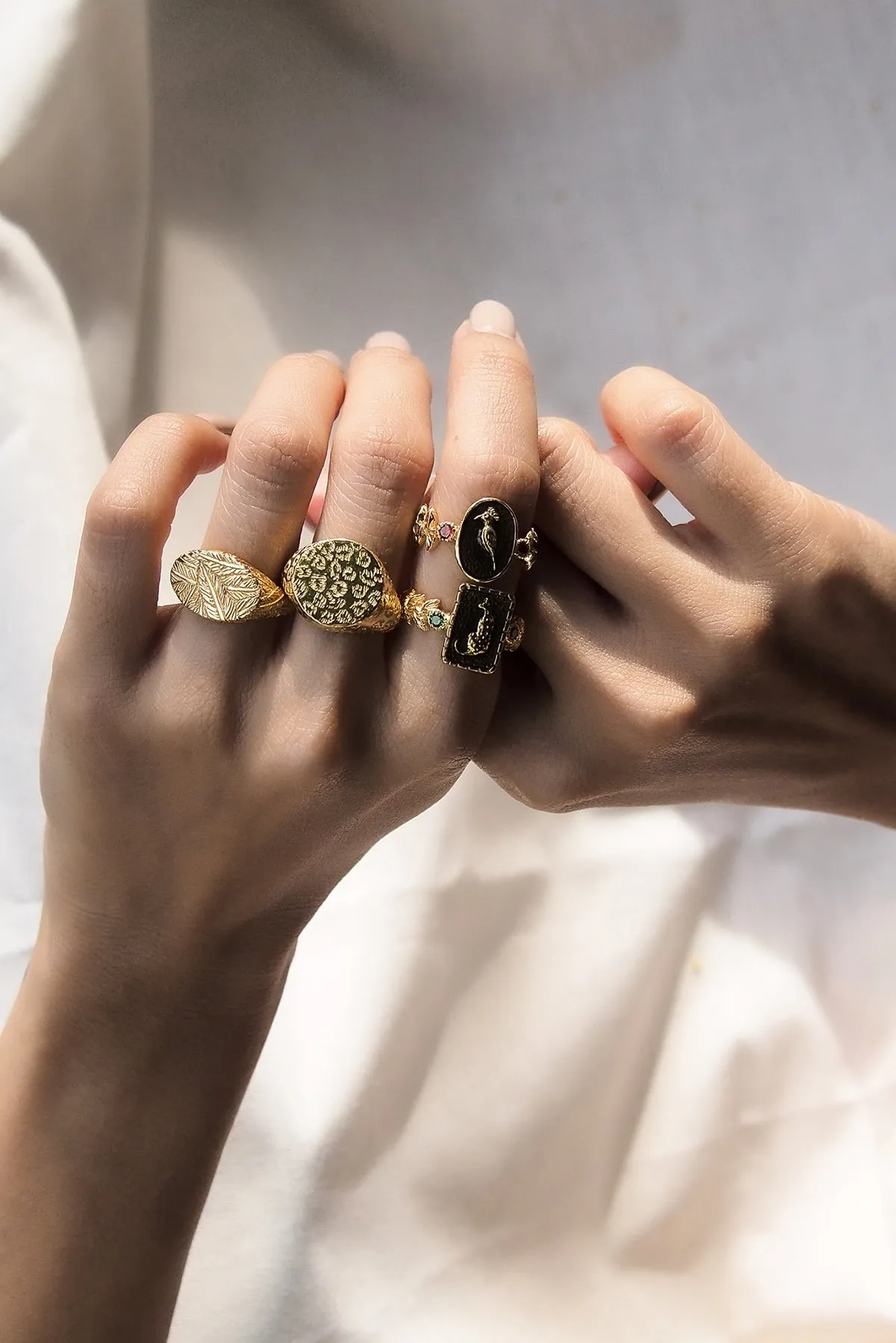 Pattern Leopard Ring 925 Sterling Silver