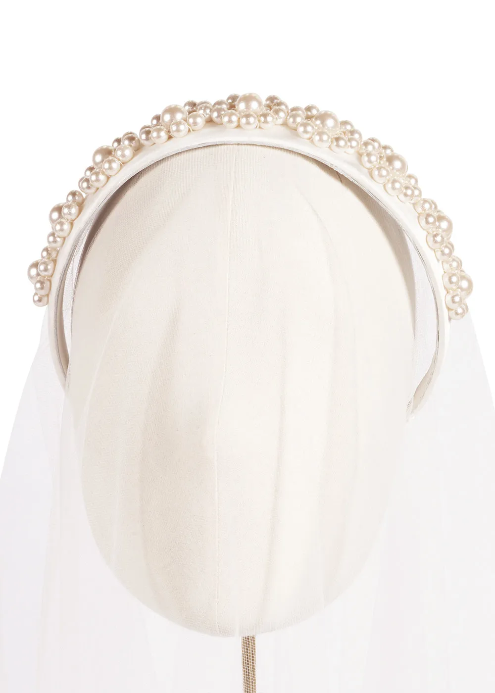 Pearl Rosette Headband