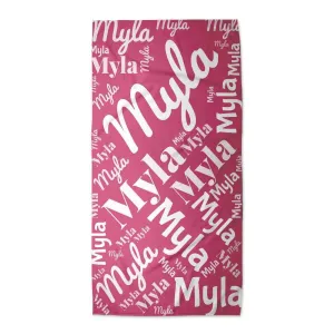 Personalized Beach Towel For Kids & Adults | 51 Colors