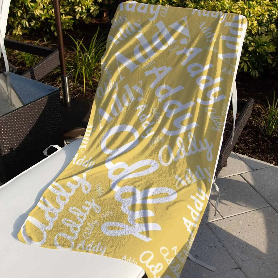 Personalized Beach Towel For Kids & Adults | 51 Colors