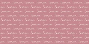 Personalized Towel | Repeating Name