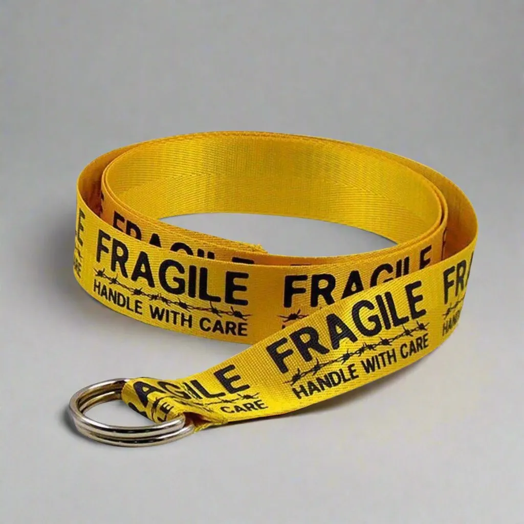 Petals & Peacocks Handle With Care Belt
