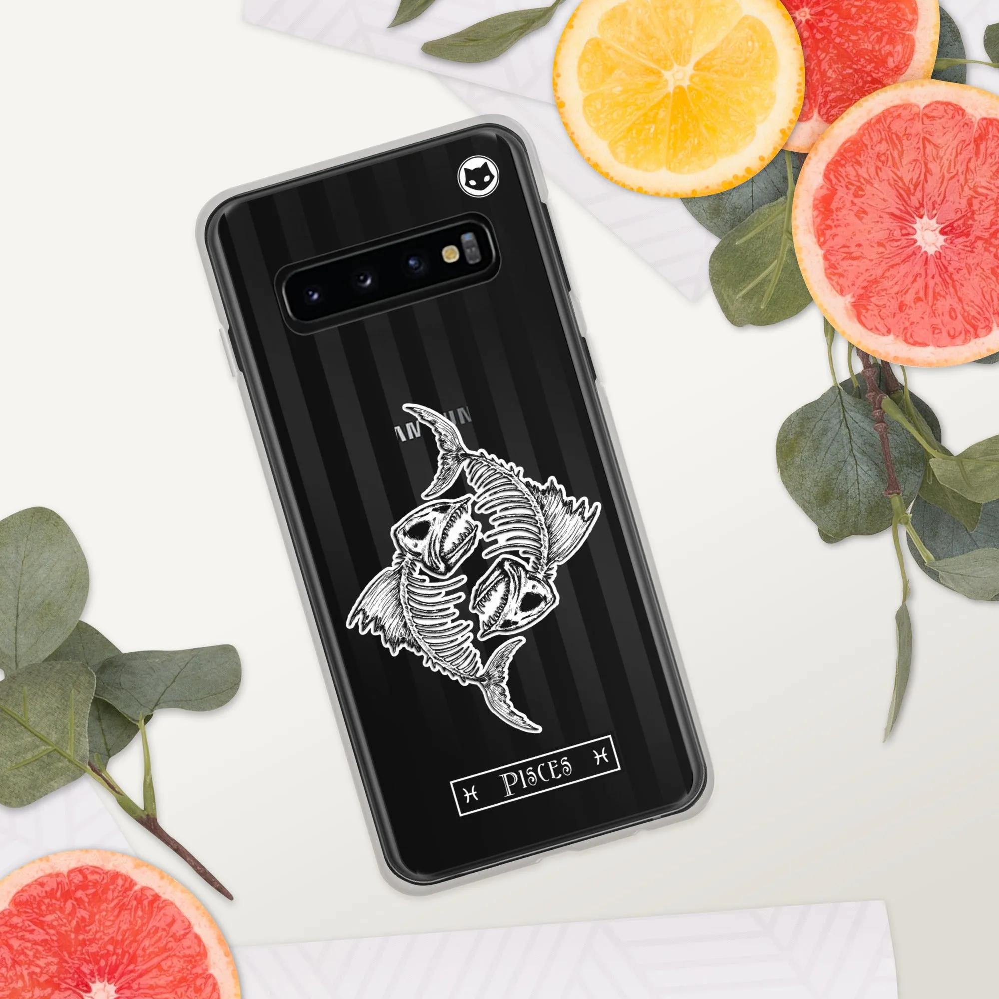 Pisces Zodiac Samsung Case (Clear)