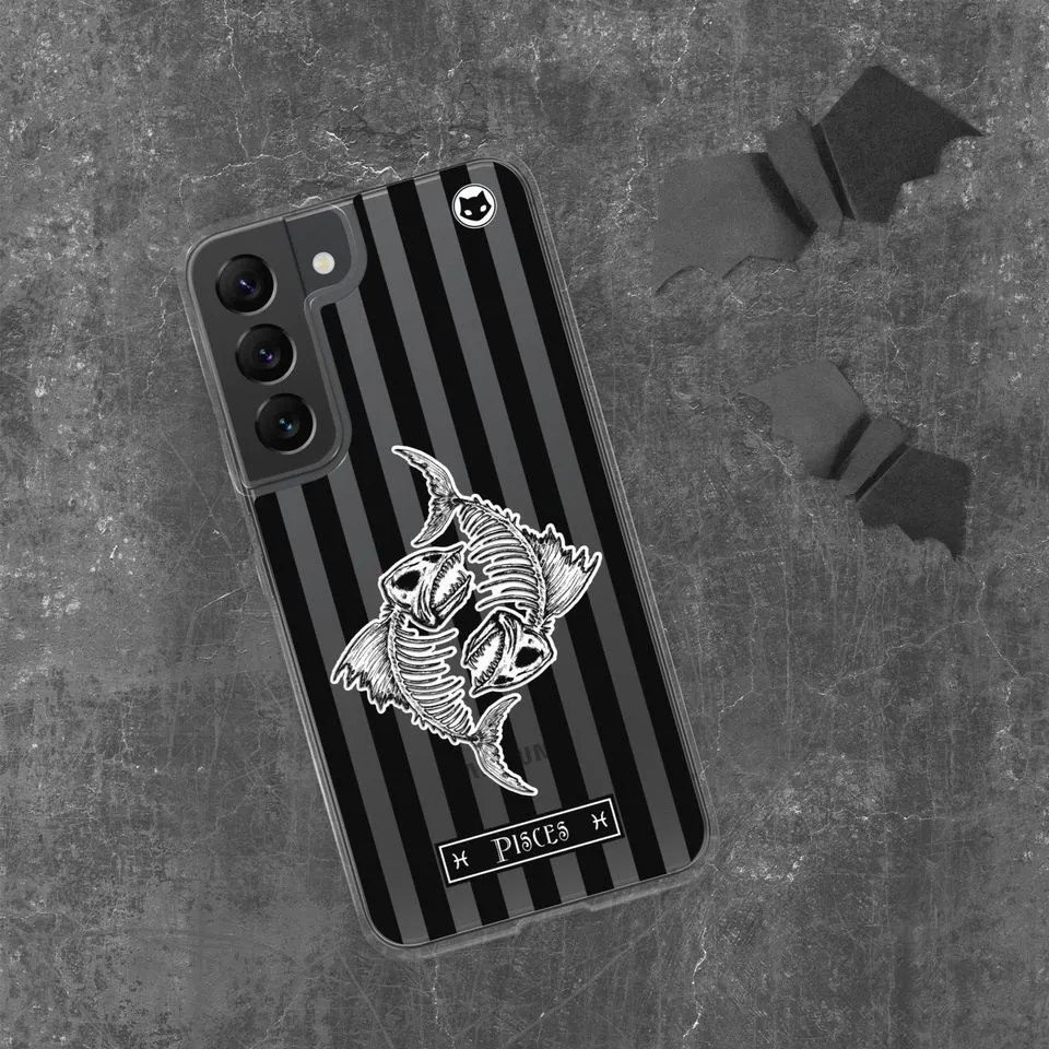 Pisces Zodiac Samsung Case (Clear)