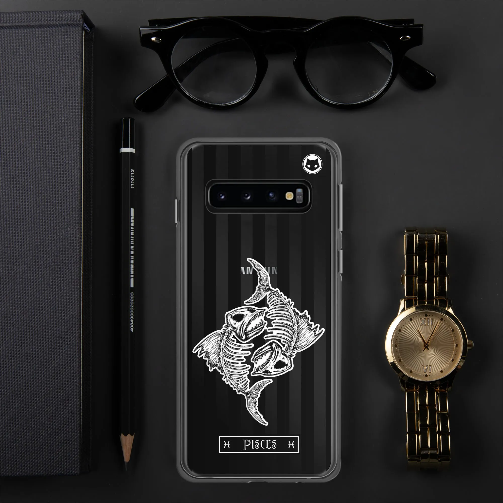 Pisces Zodiac Samsung Case (Clear)