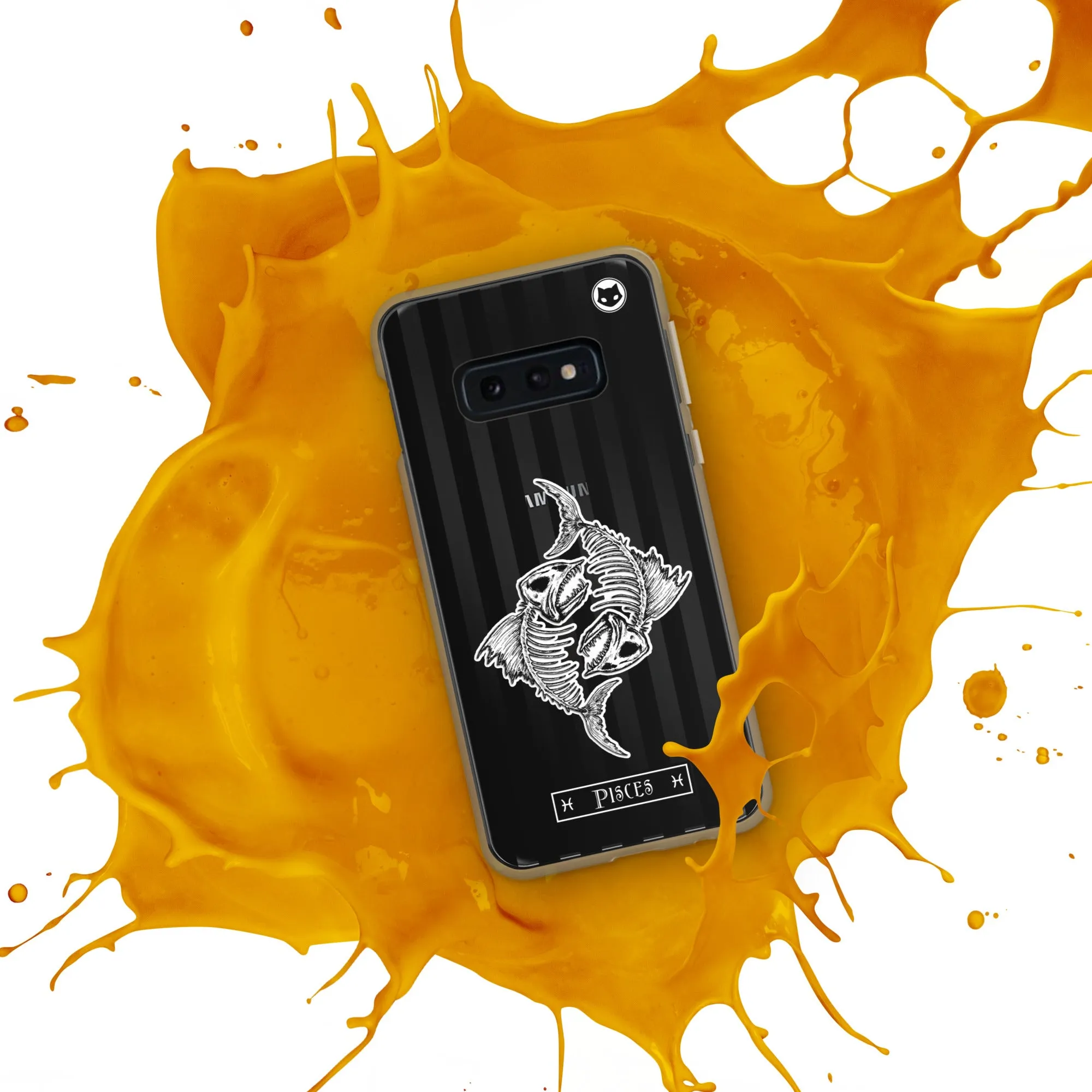 Pisces Zodiac Samsung Case (Clear)