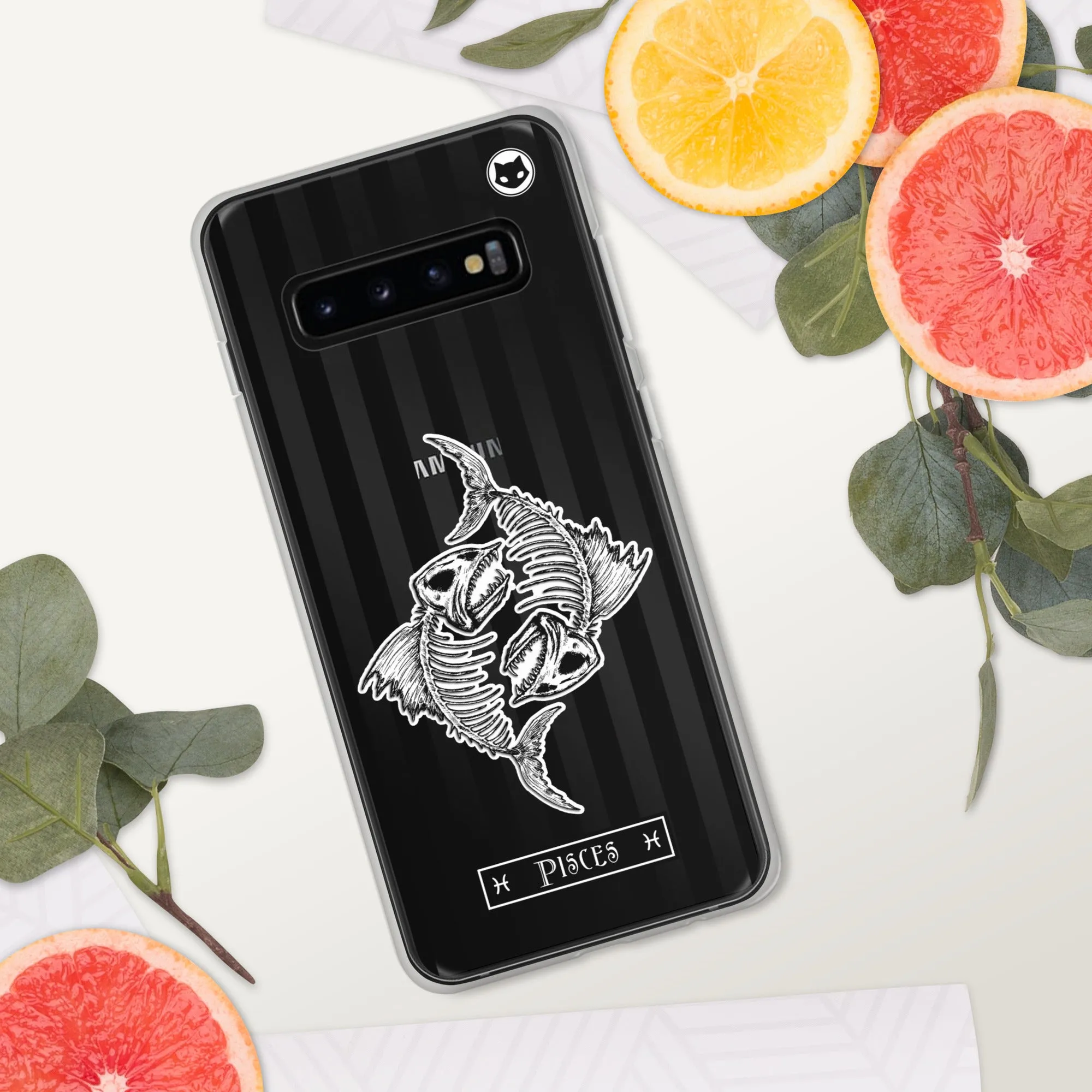 Pisces Zodiac Samsung Case (Clear)