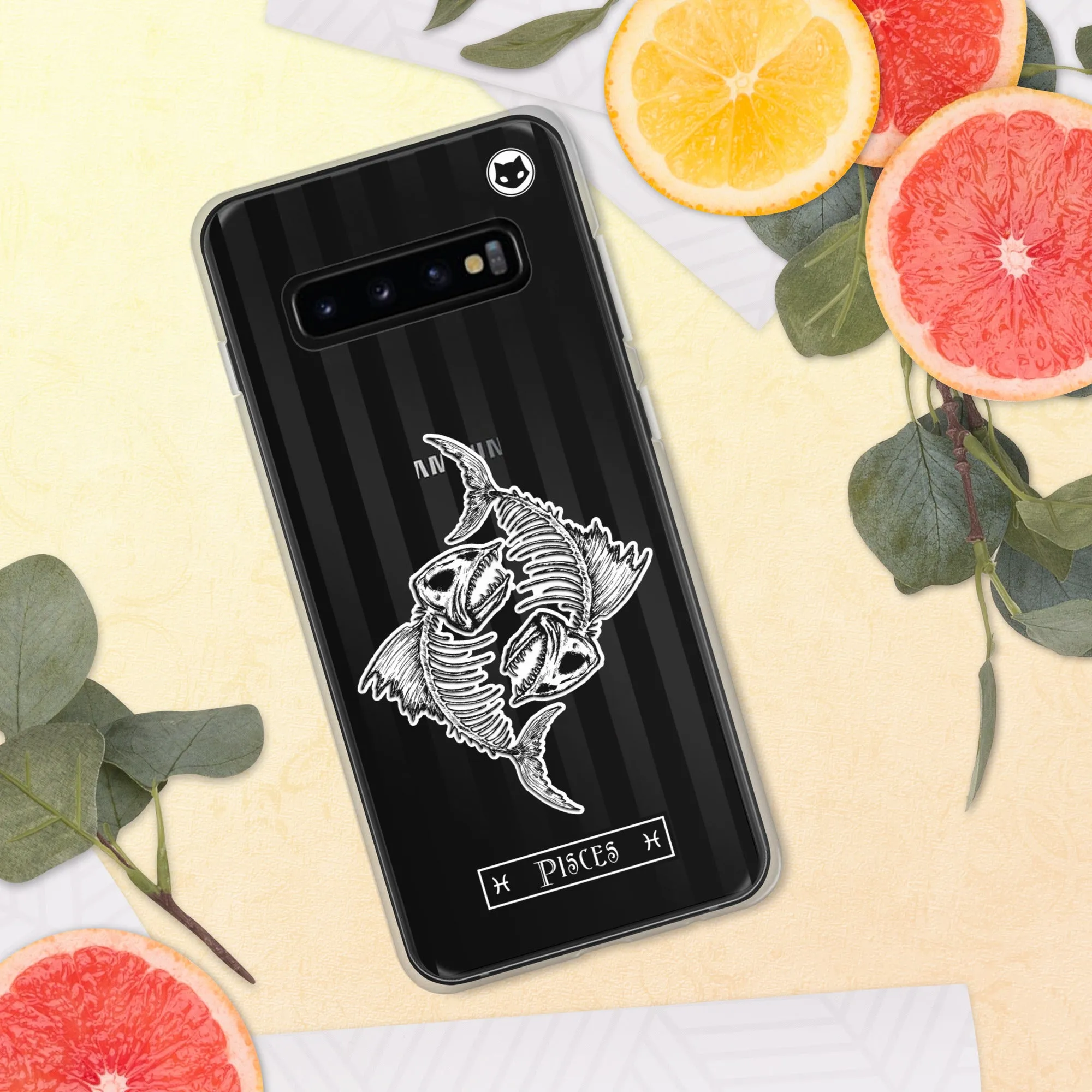 Pisces Zodiac Samsung Case (Clear)