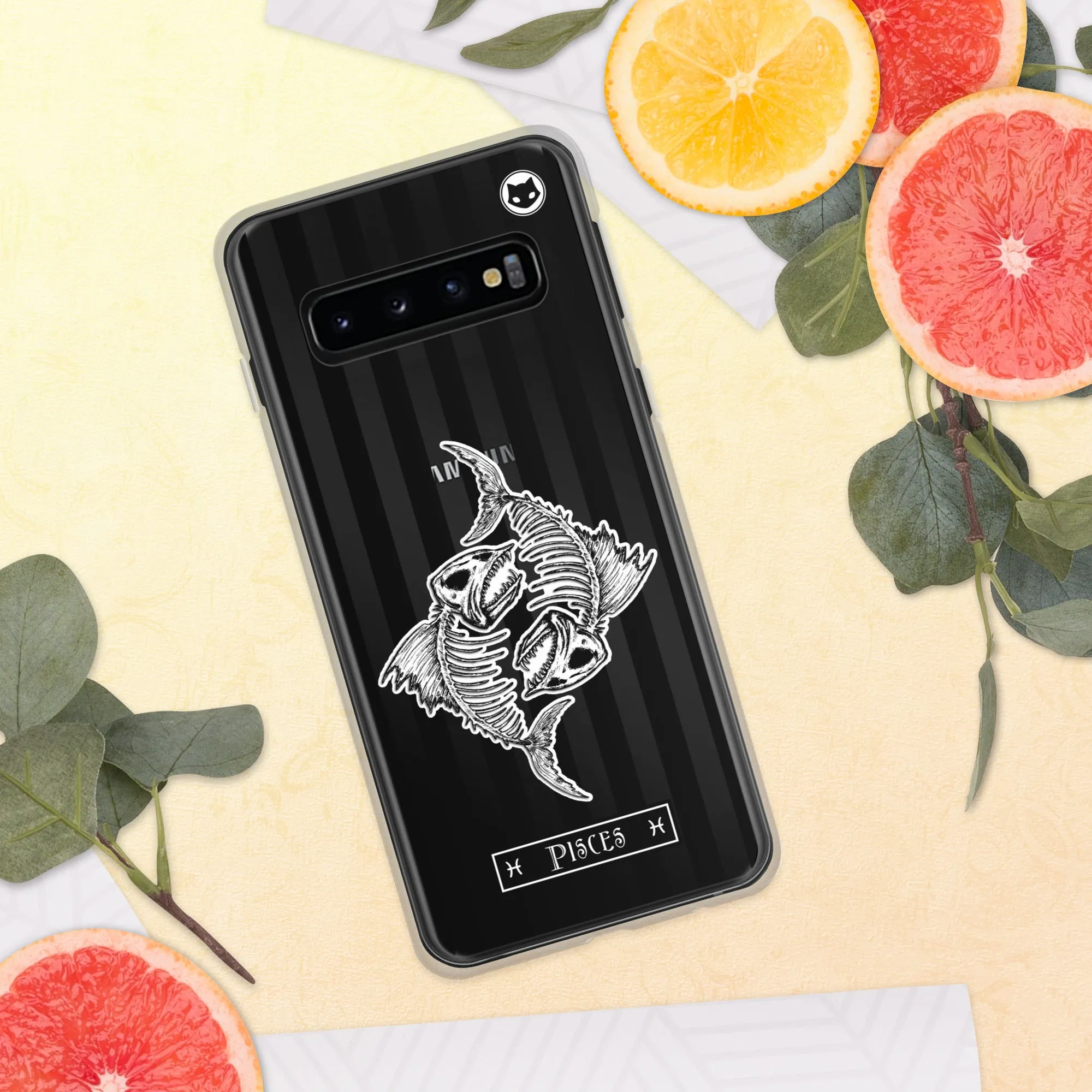 Pisces Zodiac Samsung Case (Clear)