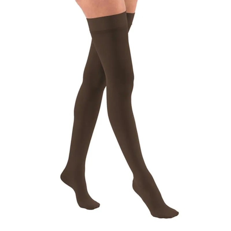 PR/1 JOBST ULTRASHEER WOMEN, THIGH HIGH, 20-30MMHG, LG, ESPRESSO, CLOSED TOE