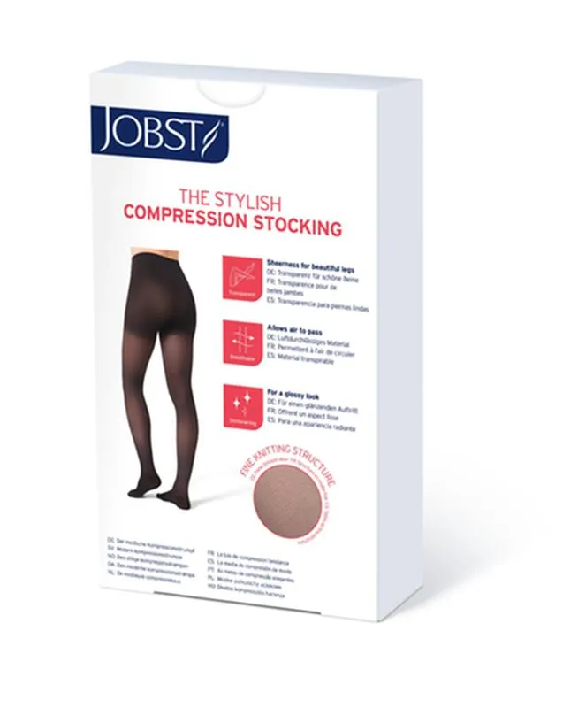 PR/1 JOBST ULTRASHEER WOMEN, THIGH HIGH, 20-30MMHG, LG, ESPRESSO, CLOSED TOE