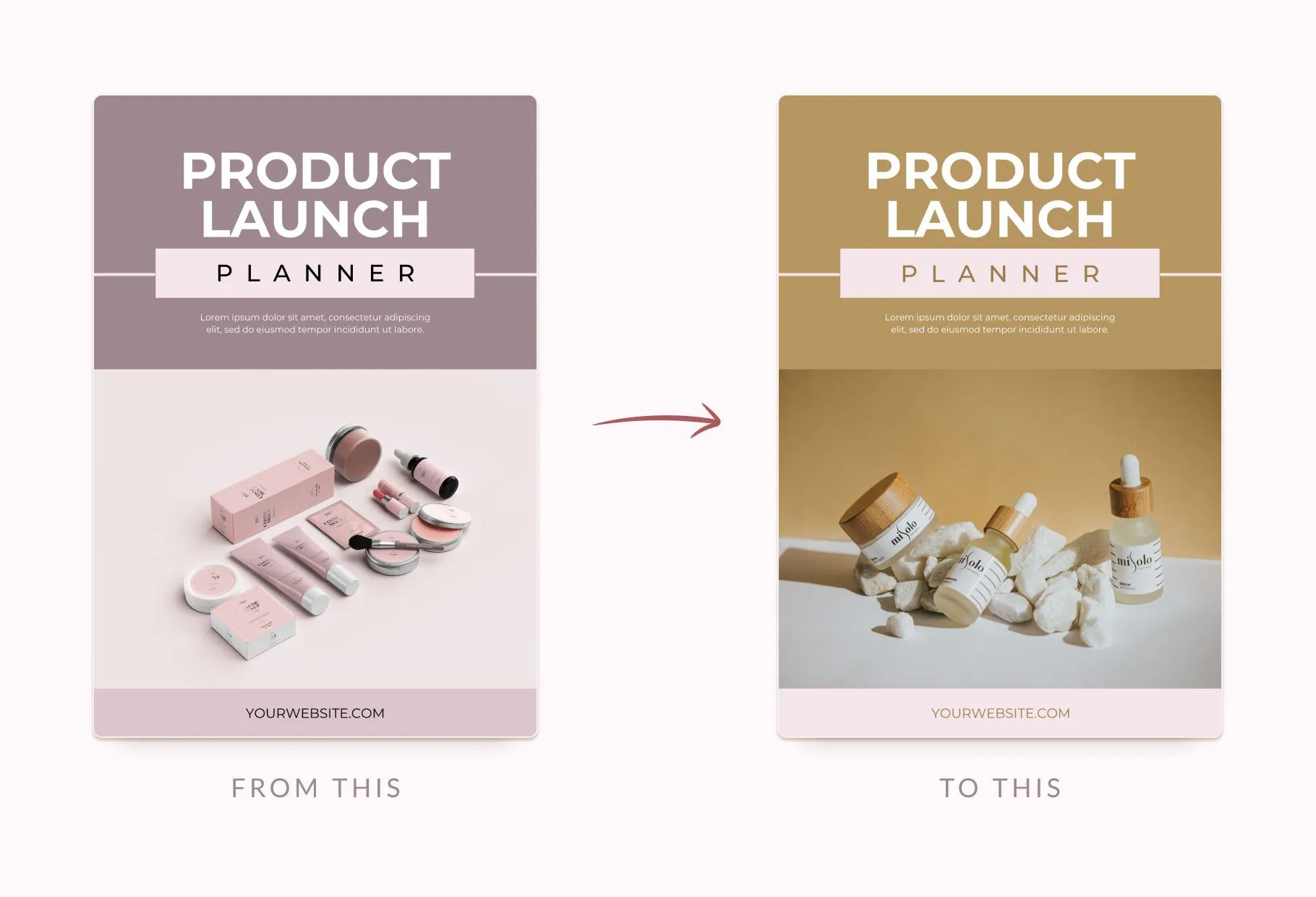 Product Launch Planner Canva Template