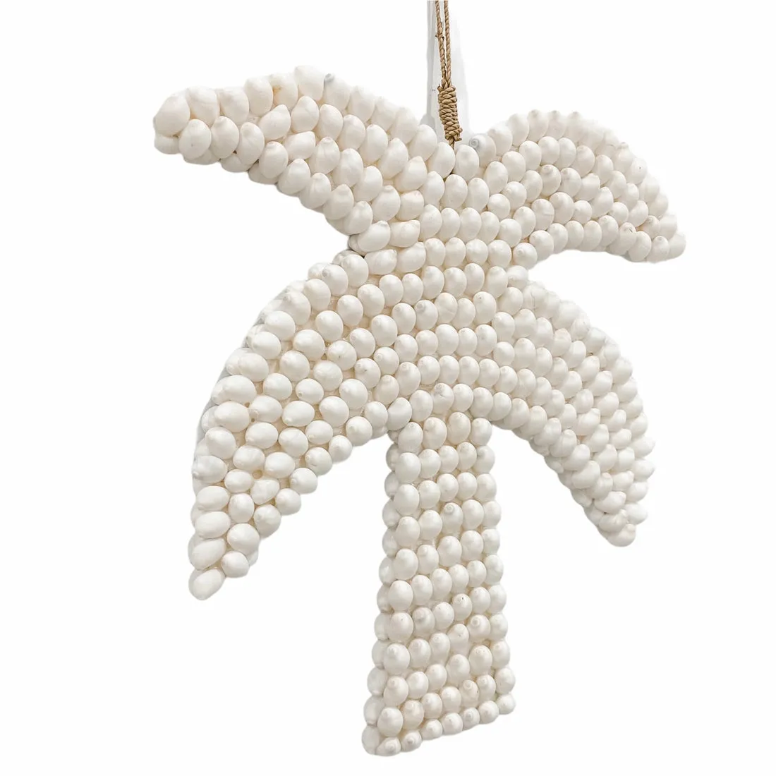 Pure Palm Wall Hanging - White Shell