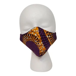 Purple Crown Face Mask