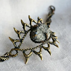 Pyrite Evil Eye Bracelet
