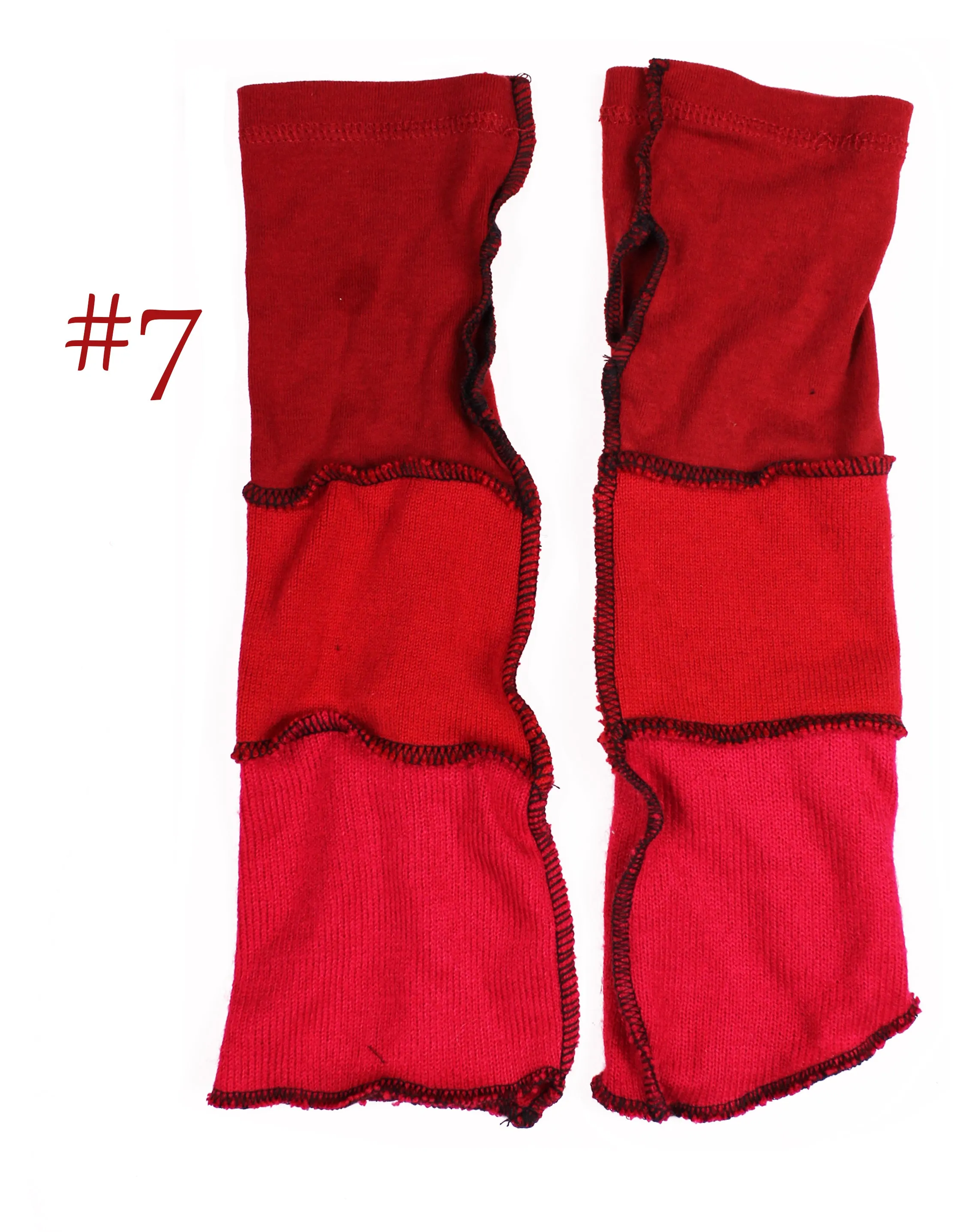 Red Arm Warmers - Tayissa