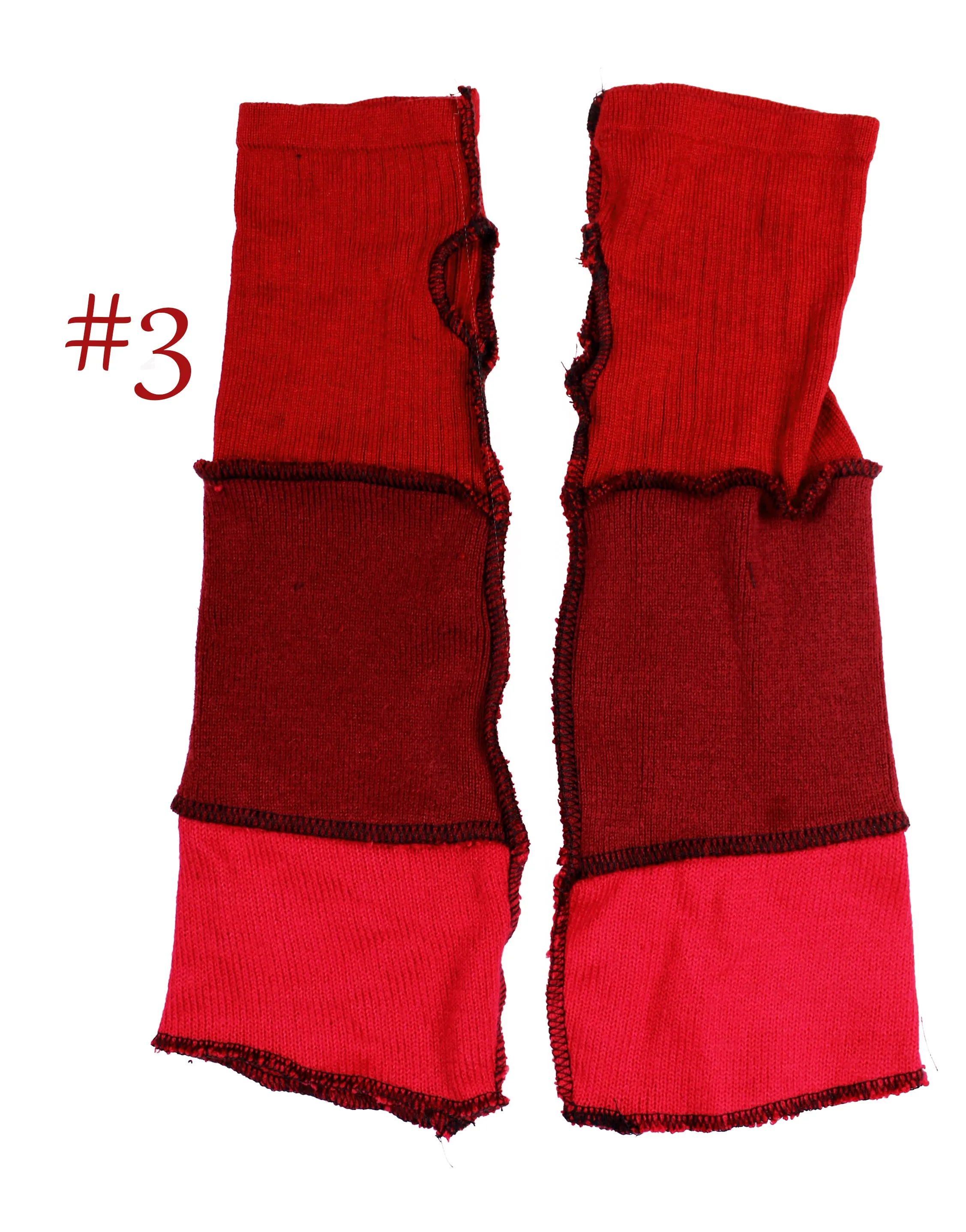 Red Arm Warmers - Tayissa