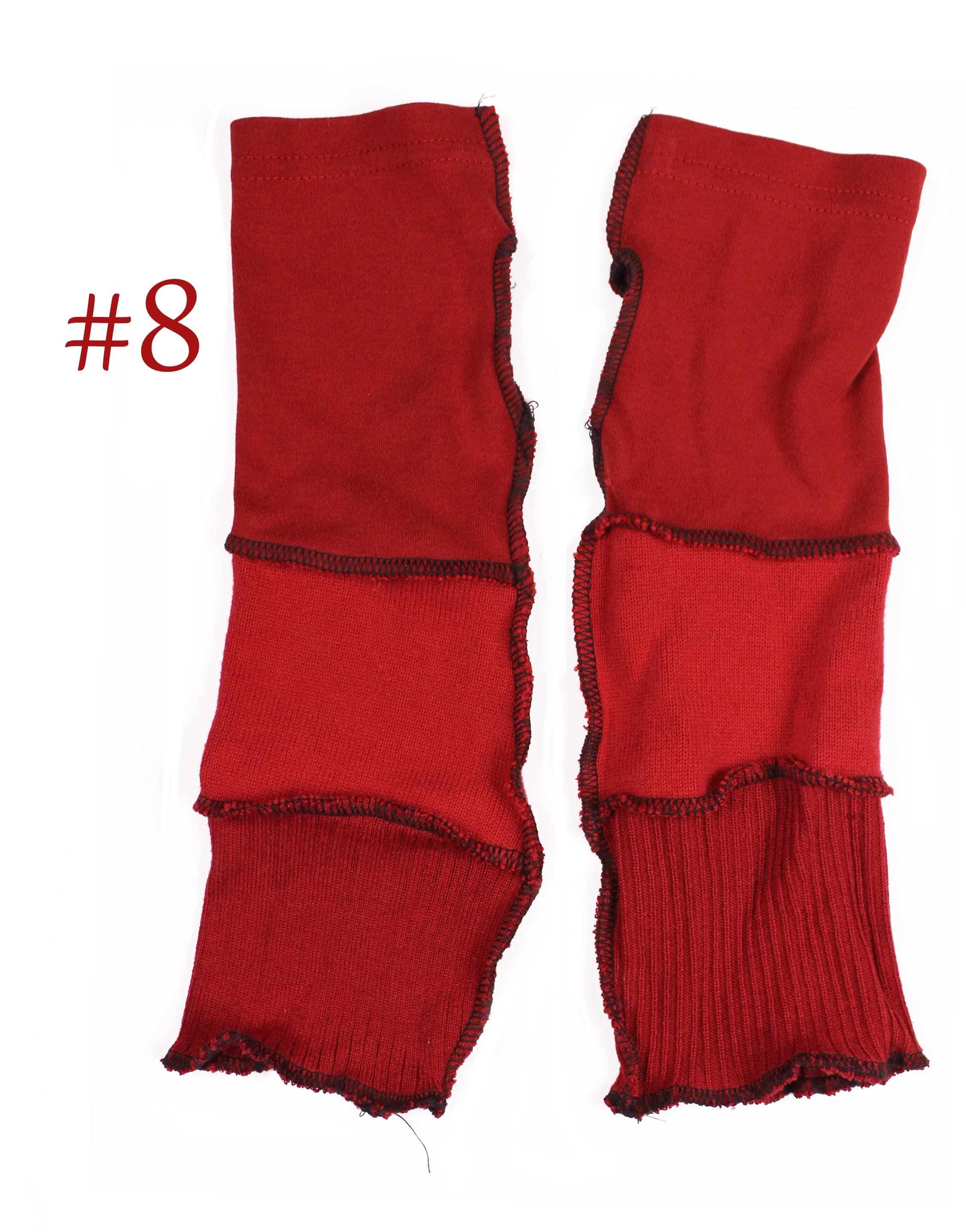 Red Arm Warmers - Tayissa