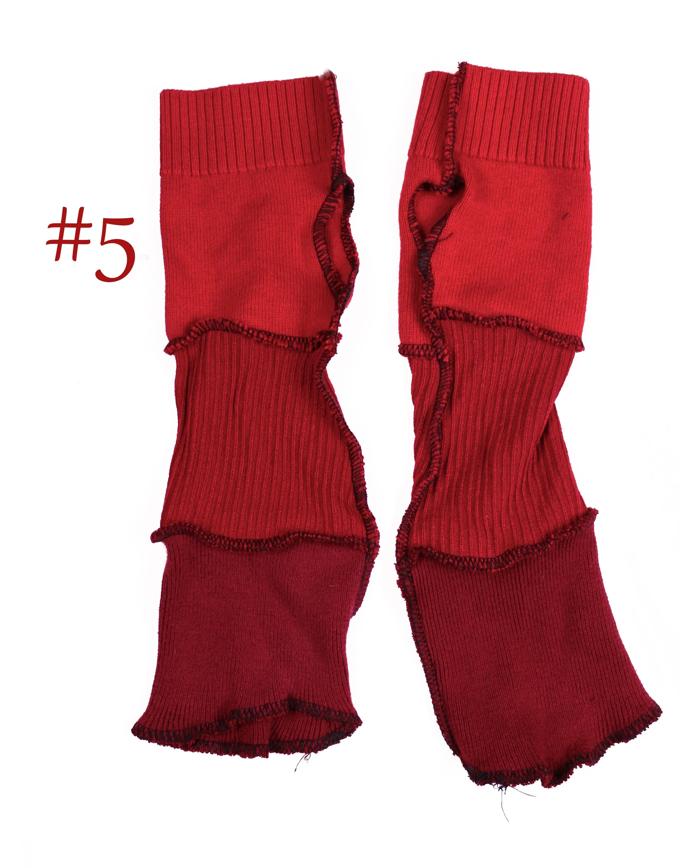 Red Arm Warmers - Tayissa