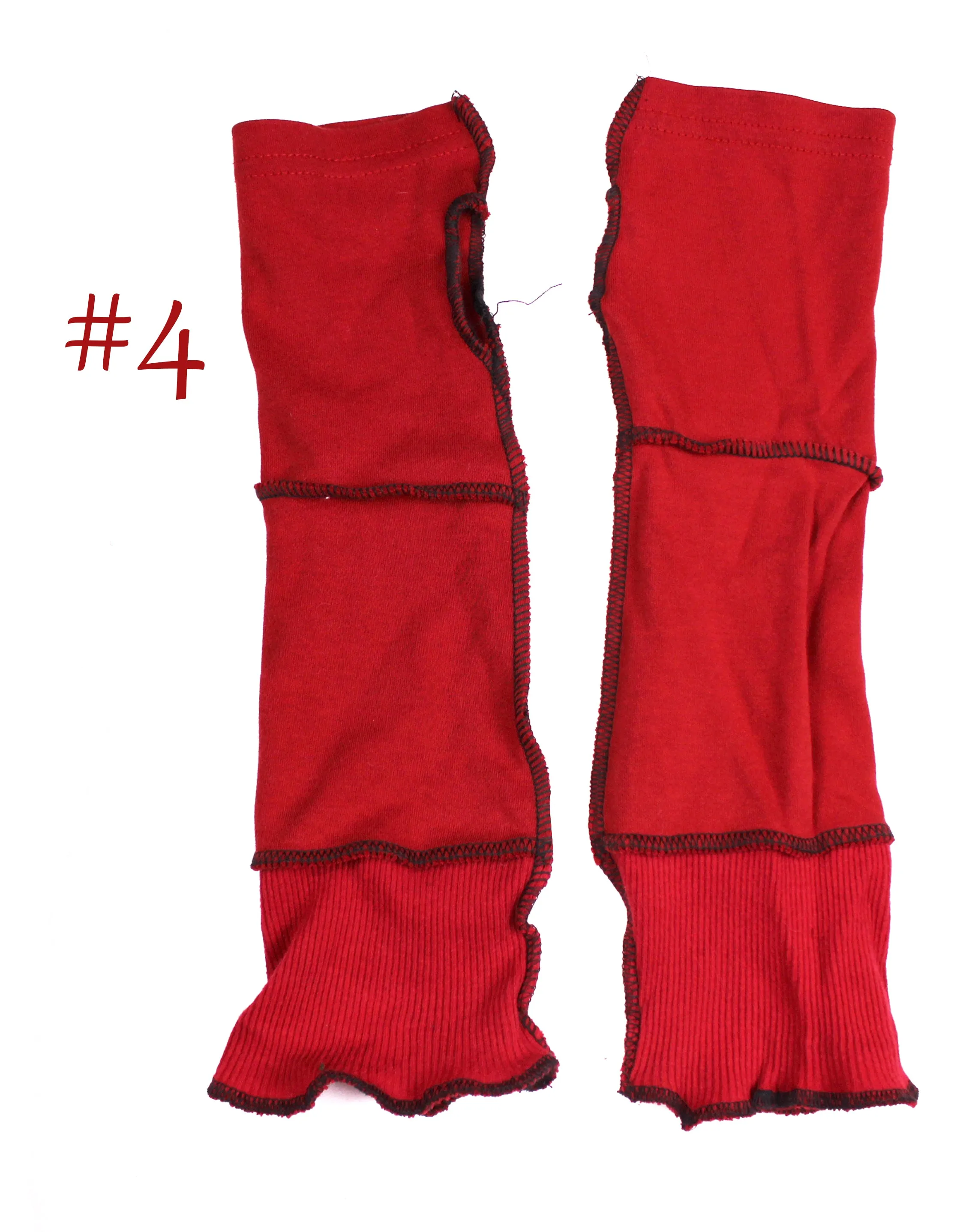Red Arm Warmers - Tayissa