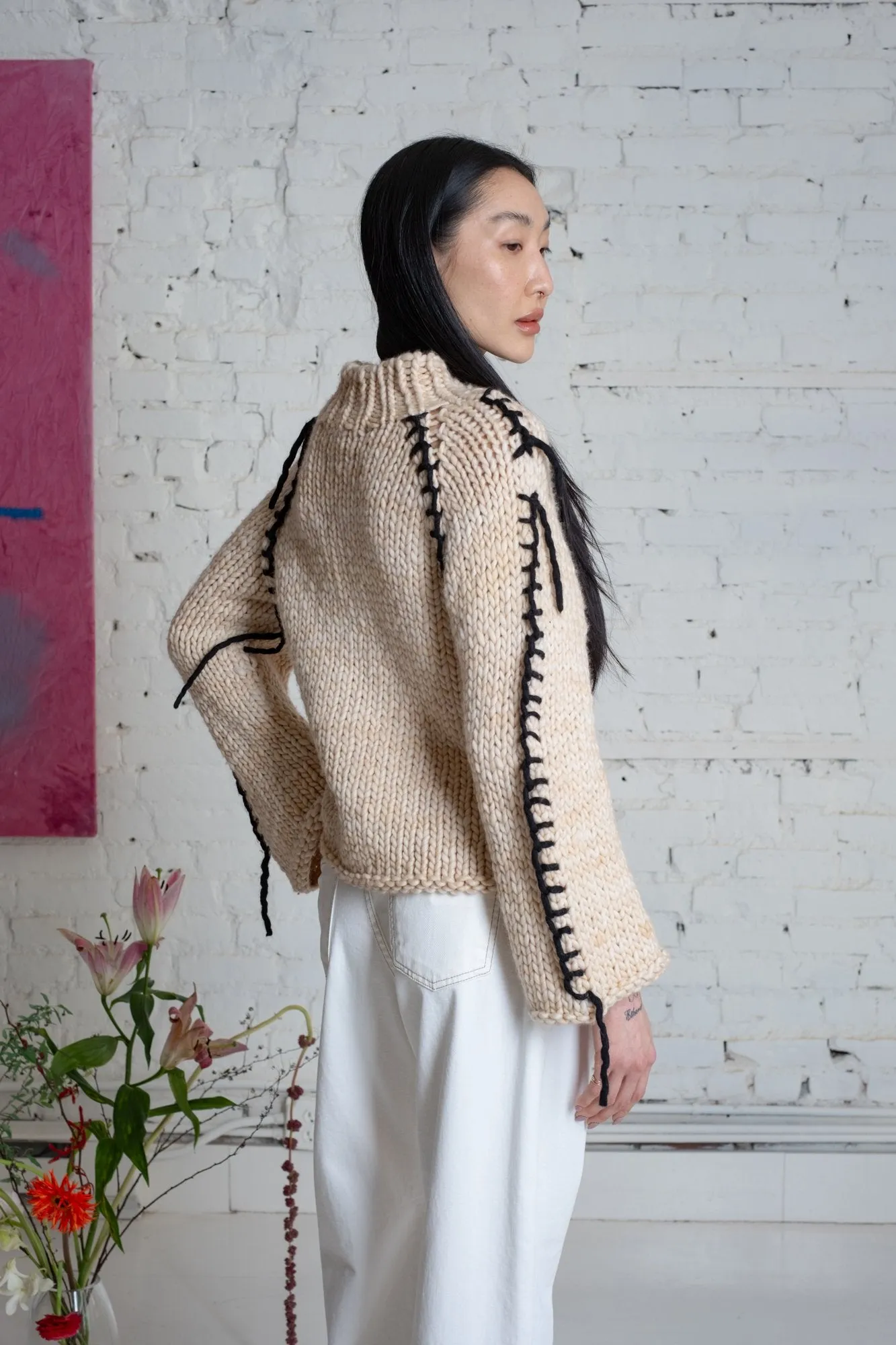 REESE SWEATER / CREAM