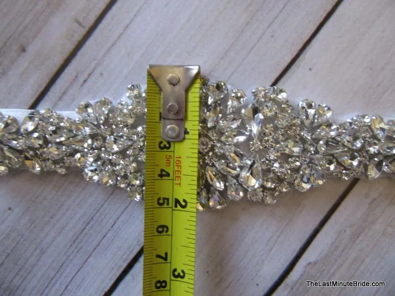 Rhinestone Beaded Belt Style: Paris 18" Long
